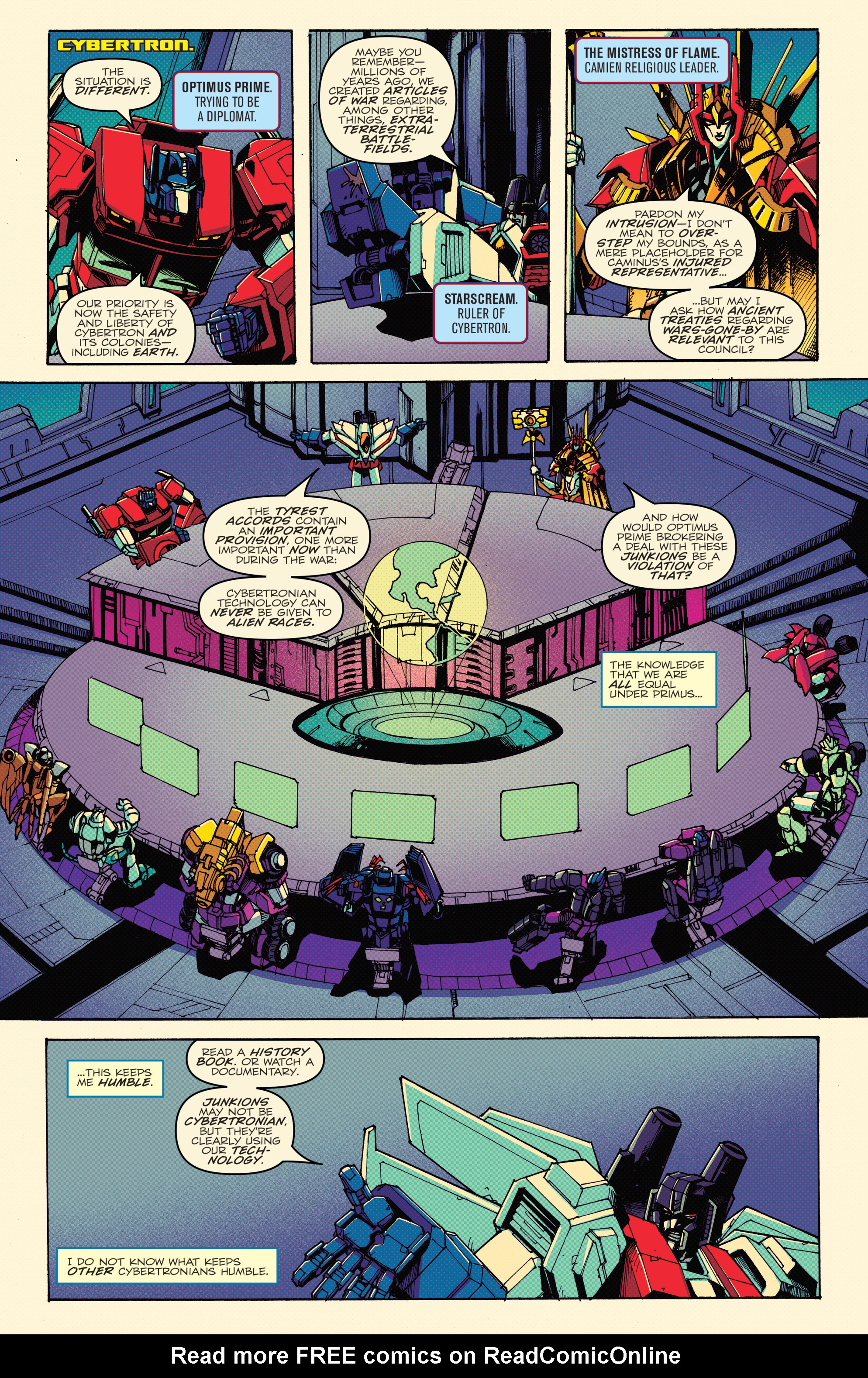 Read online Optimus Prime comic -  Issue #3 - 11
