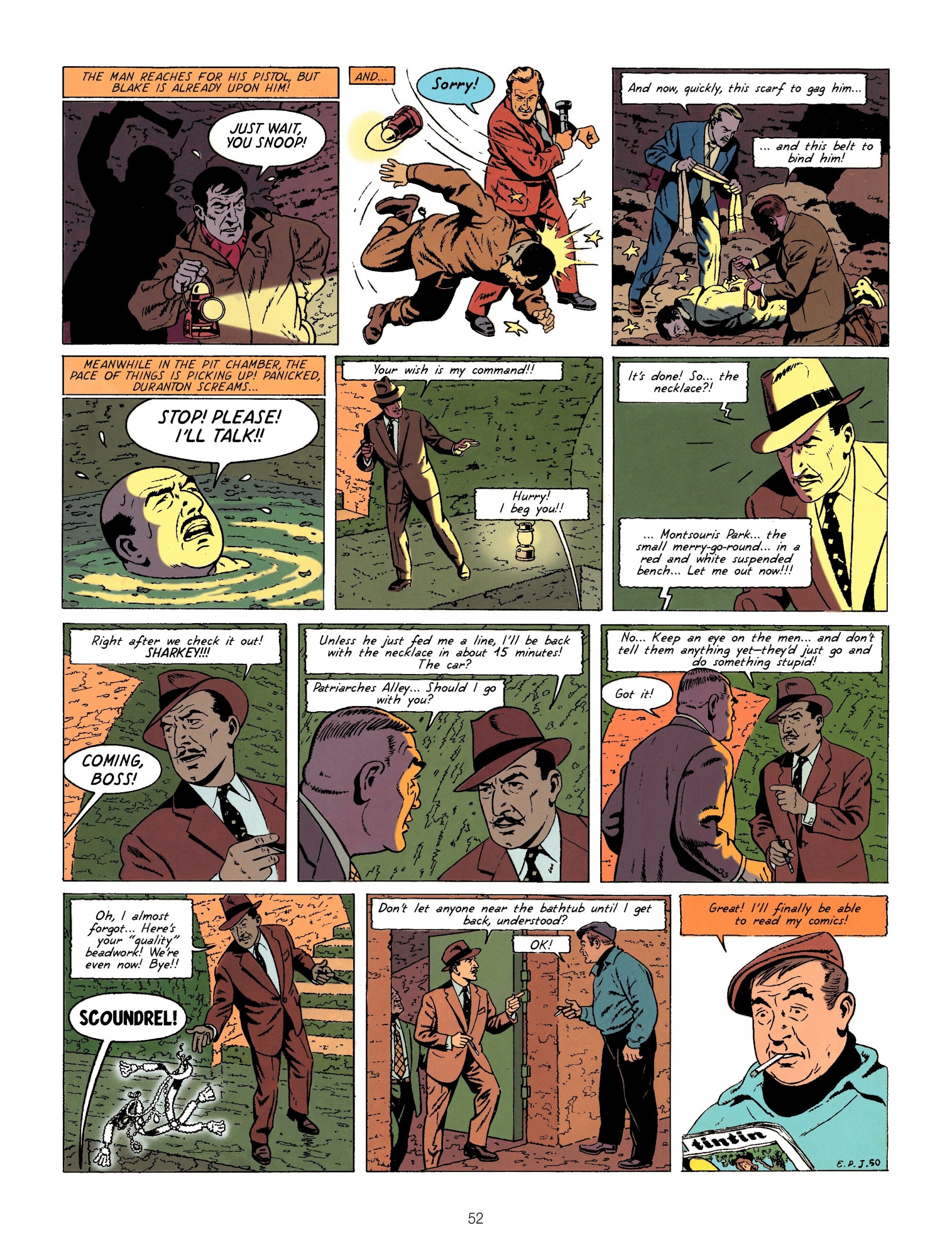 Read online Blake & Mortimer comic -  Issue #7 - 52