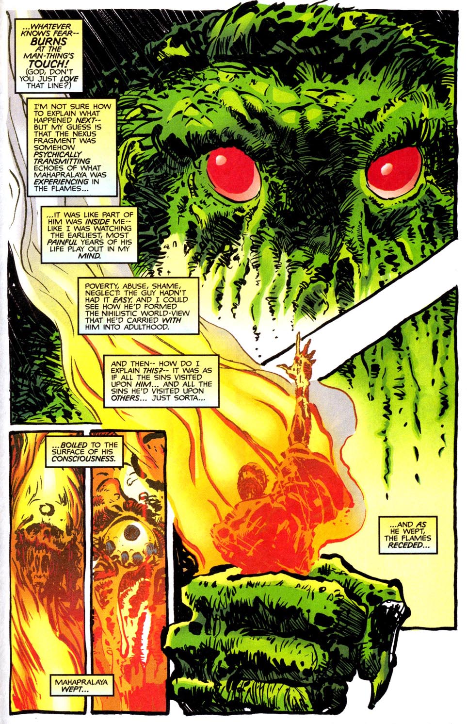 Read online Man-Thing (1997) comic -  Issue #6 - 18