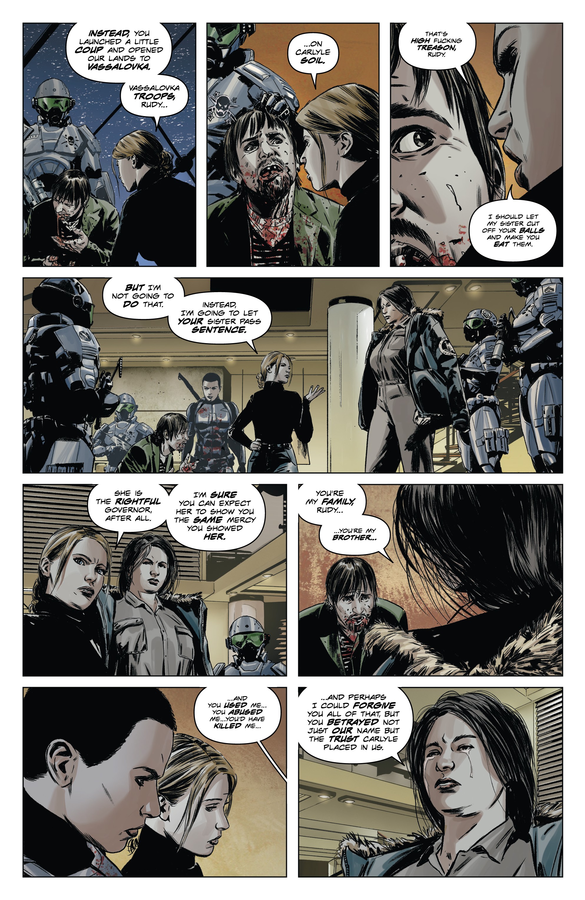 Read online Lazarus: Risen comic -  Issue #1 - 21