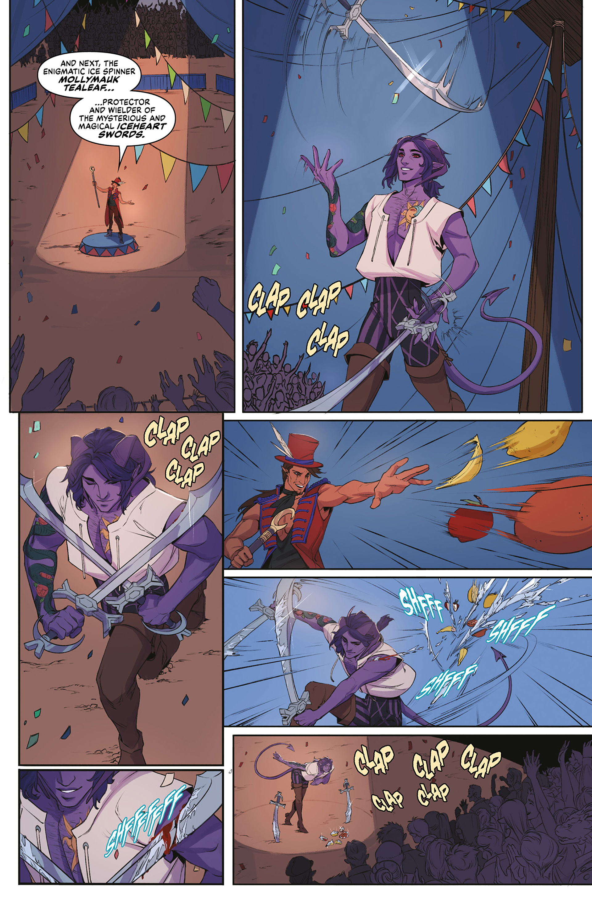 Read online Critical Role: The Mighty Nein Origins - Mollymauk Tealeaf comic -  Issue # Full - 31