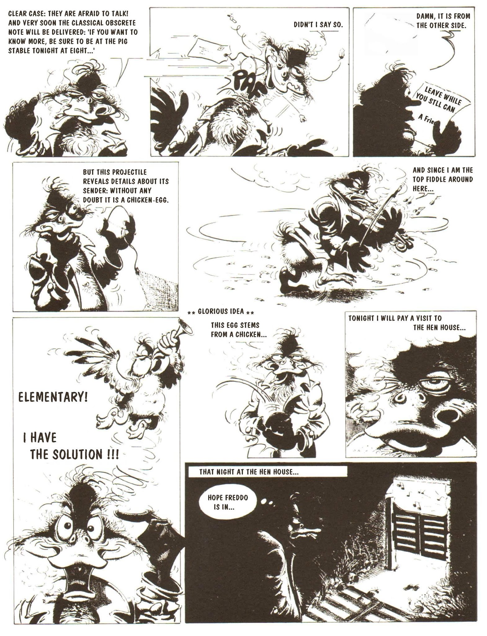 Read online Une enquête de l'inspecteur Canardo comic -  Issue #0 - 4