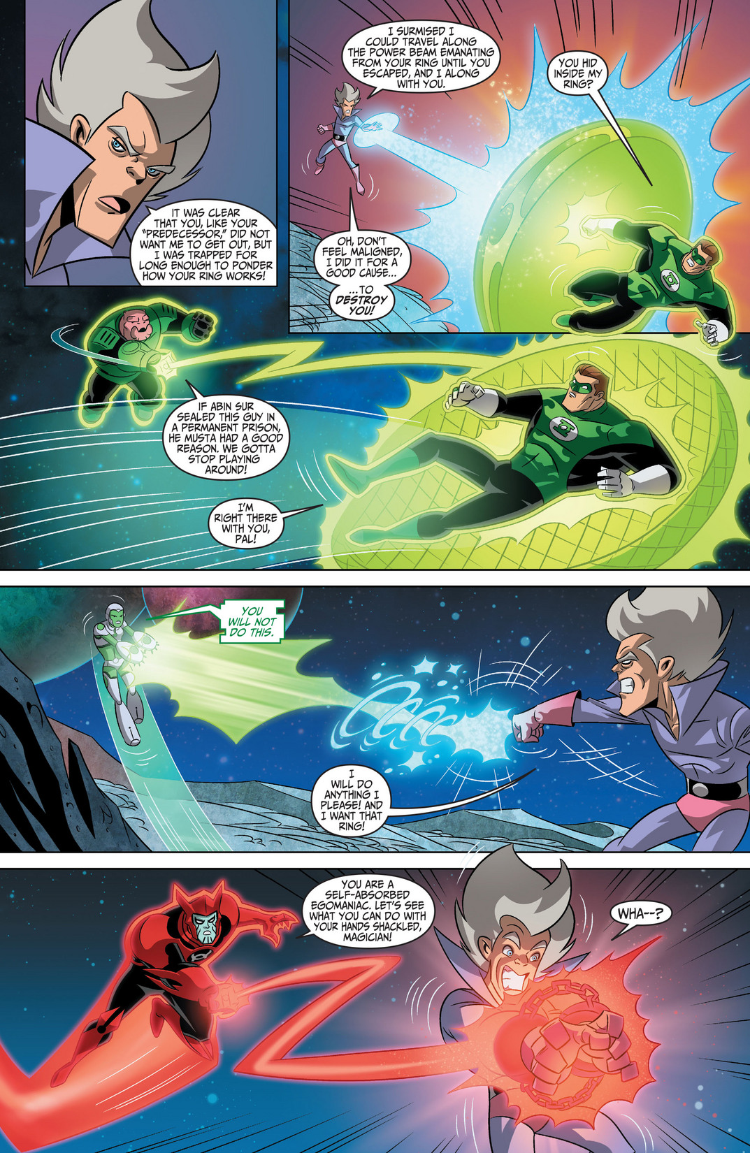 Read online Green Lantern: The Animated Series comic -  Issue #9 - 18