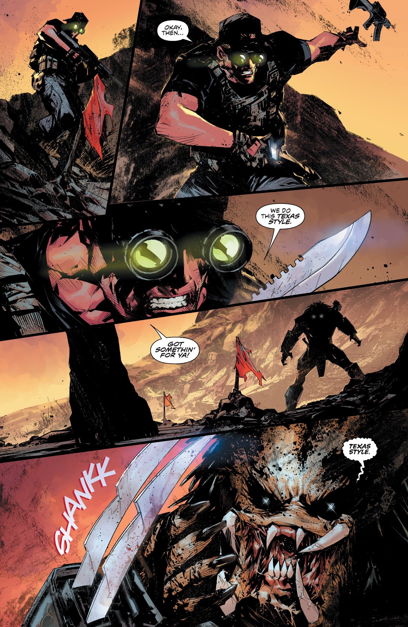 Read online Predator: Hunters II comic -  Issue #4 - 16