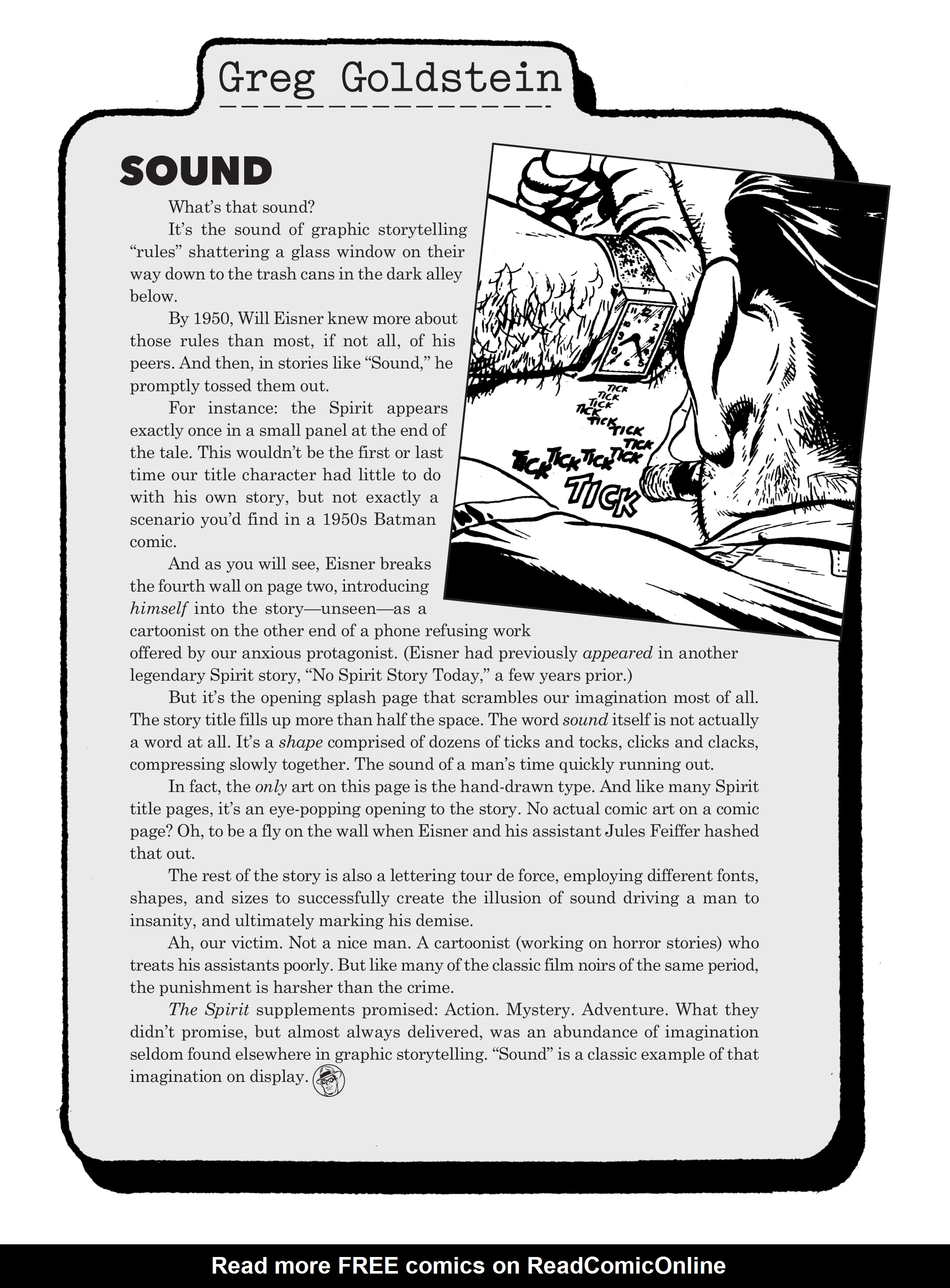 Read online The Spirit: An 80th Anniversary Celebration comic -  Issue # TPB - 69
