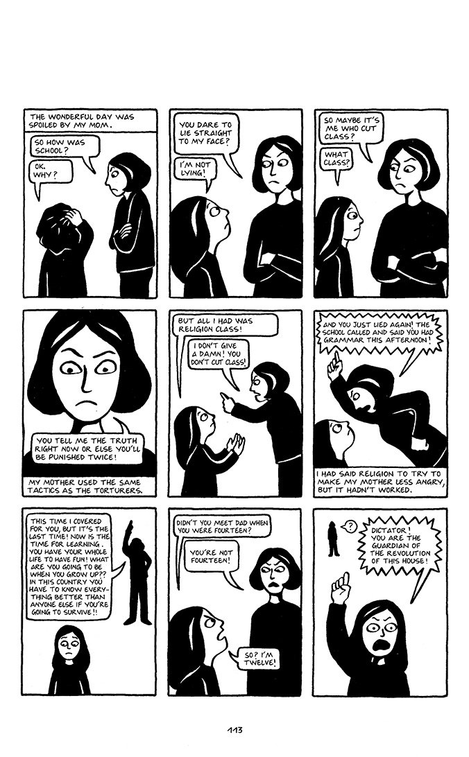 Read online Persepolis comic -  Issue # TPB 1 - 116