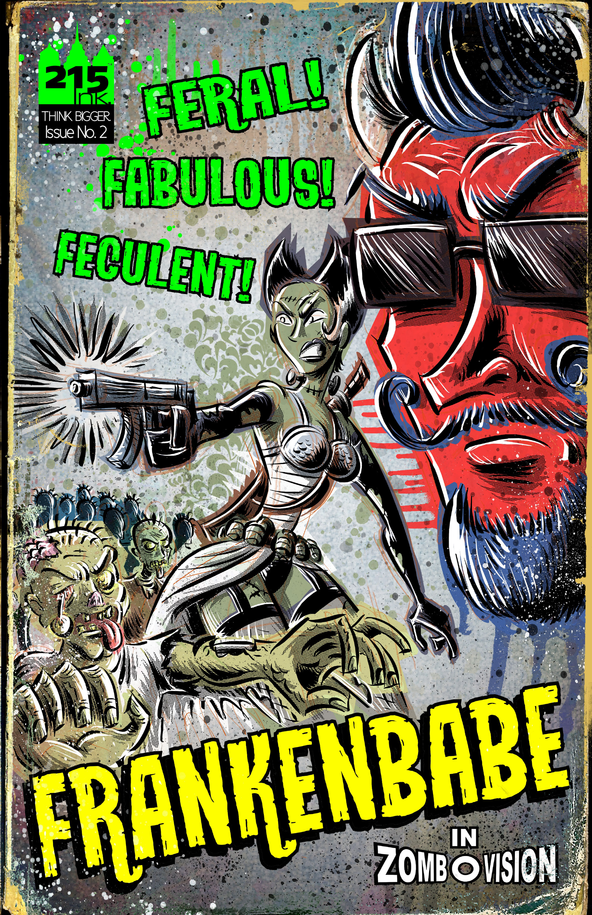 Read online Frankenbabe comic -  Issue #2 - 1
