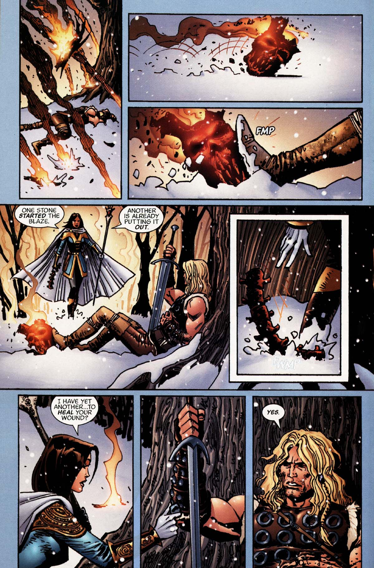 Read online R.A. Salvatore's DemonWars: Trial By Fire comic -  Issue #2 - 12