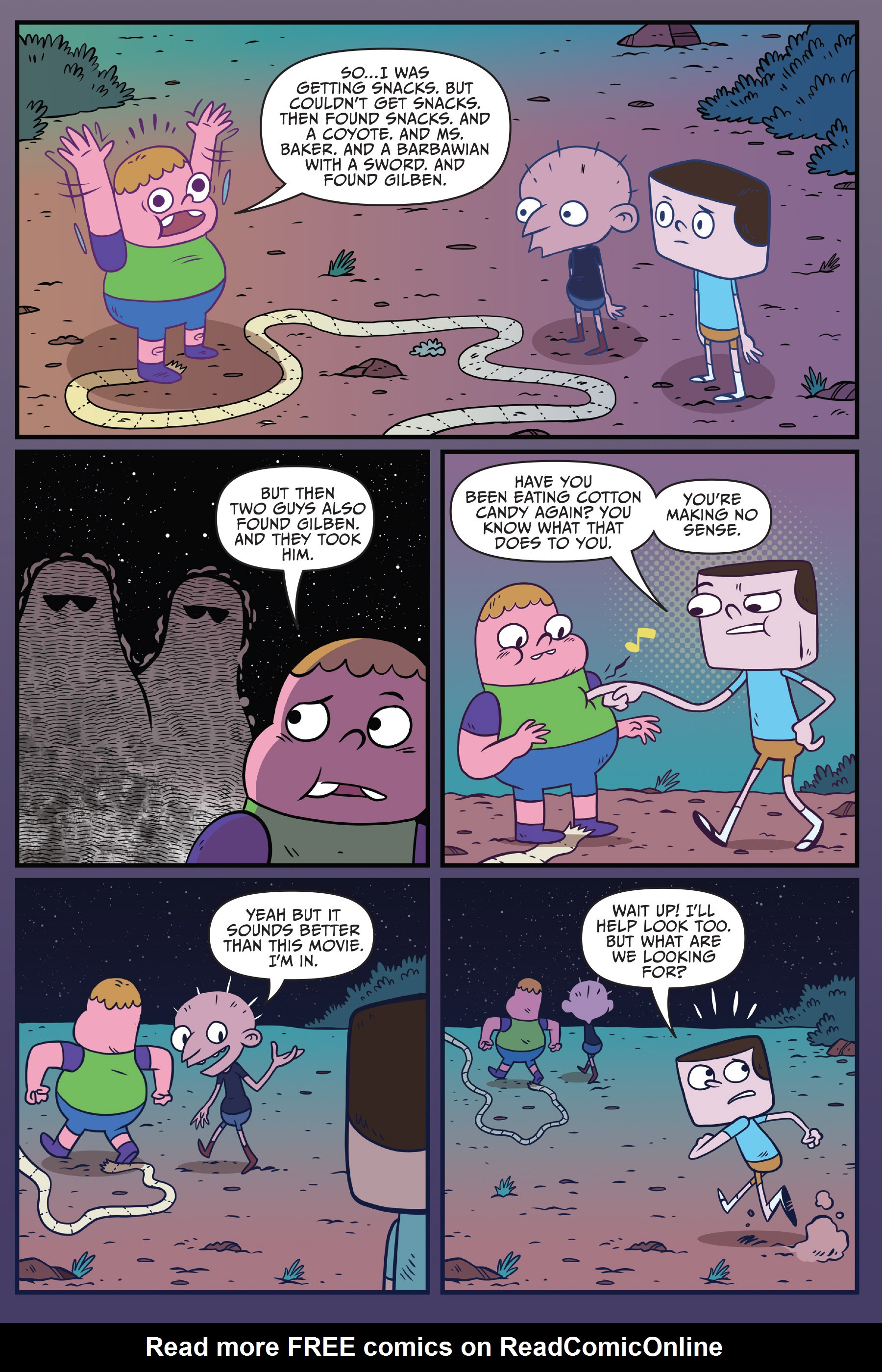 Read online Clarence: Getting Gilben comic -  Issue # Full - 34