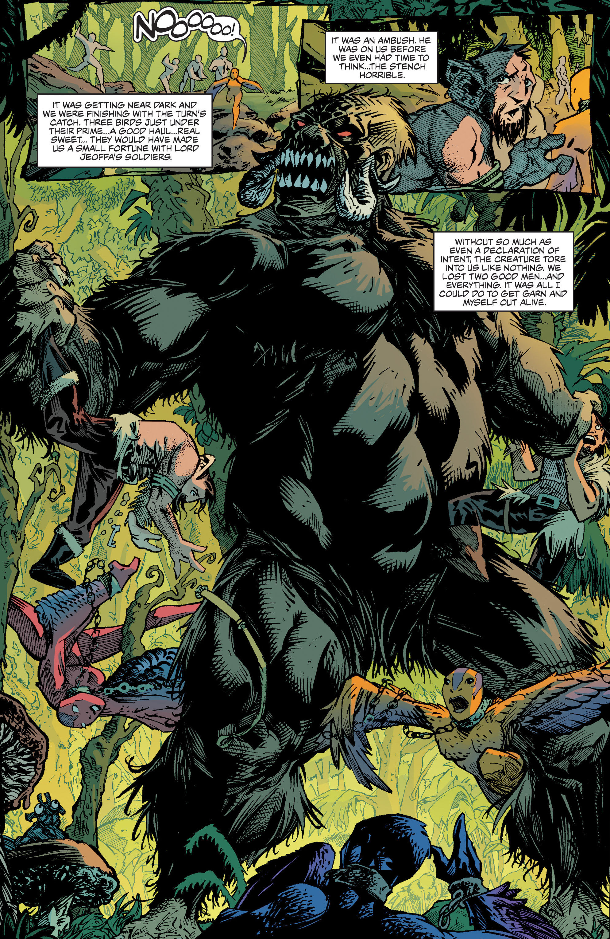 Read online Bigfoot: Sword of the Earthman (2015) comic -  Issue #4 - 19