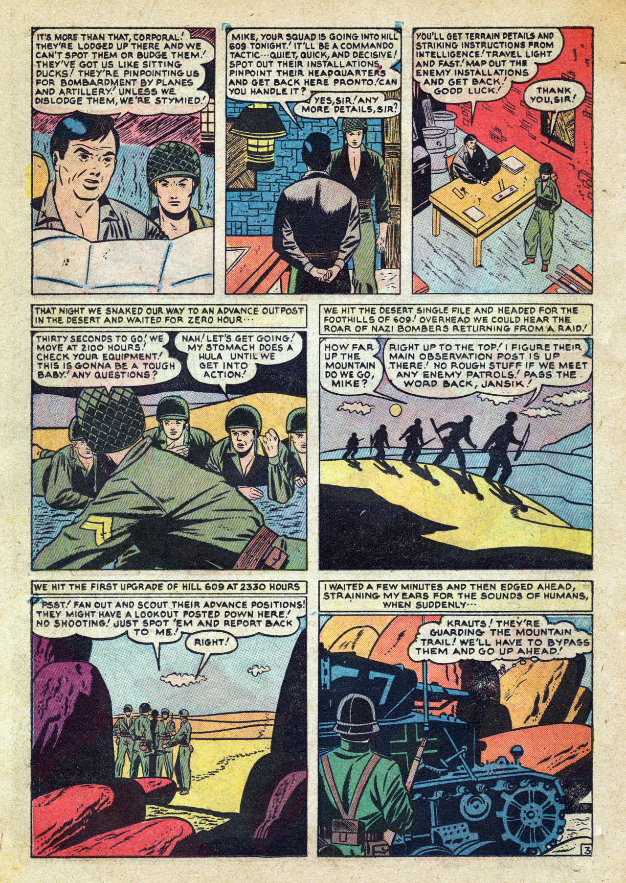 Read online War Comics comic -  Issue #3 - 22