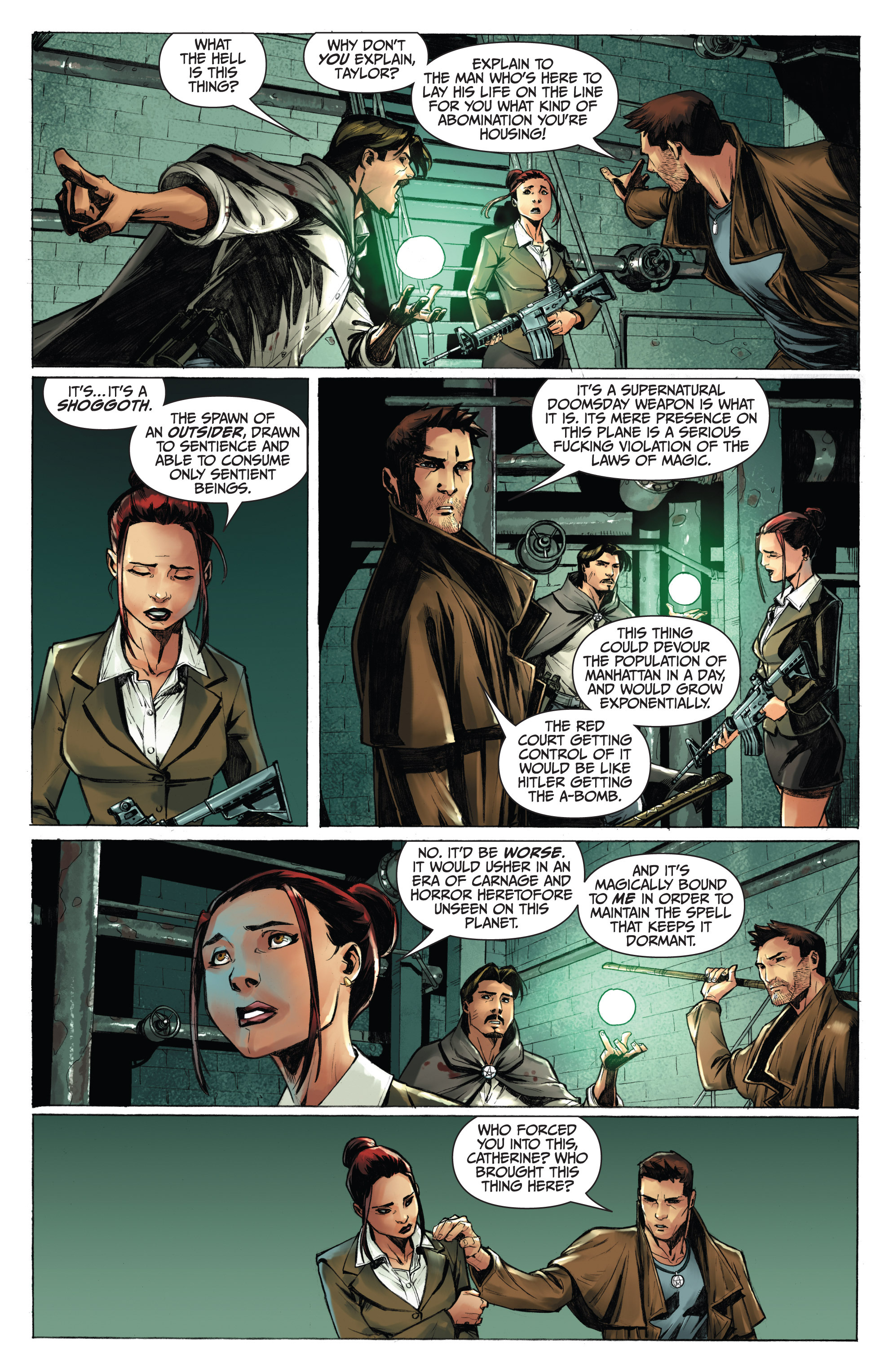 Read online Jim Butcher's The Dresden Files: War Cry comic -  Issue #2 - 21