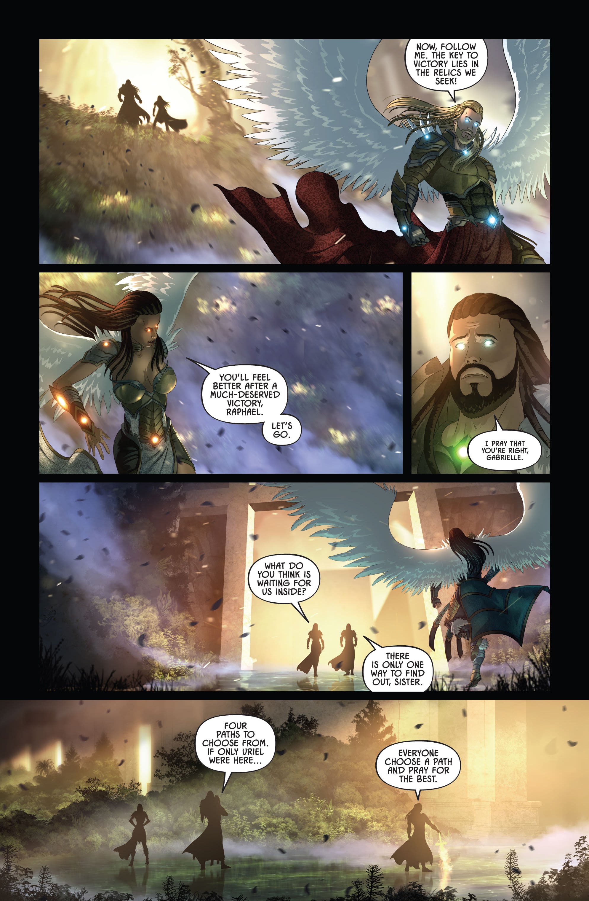 Read online Knights of the Golden Sun comic -  Issue #8 - 14