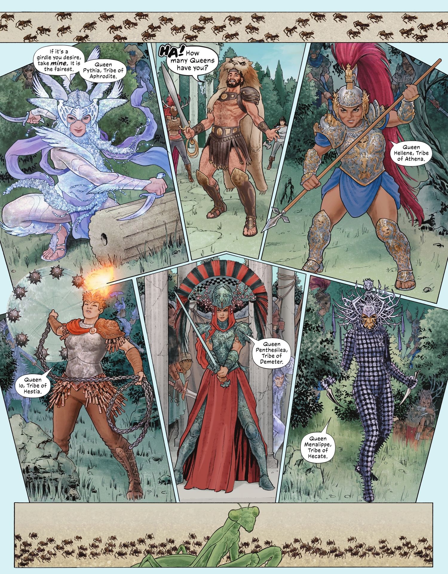 Read online Wonder Woman Historia: The Amazons comic -  Issue #3 - 17