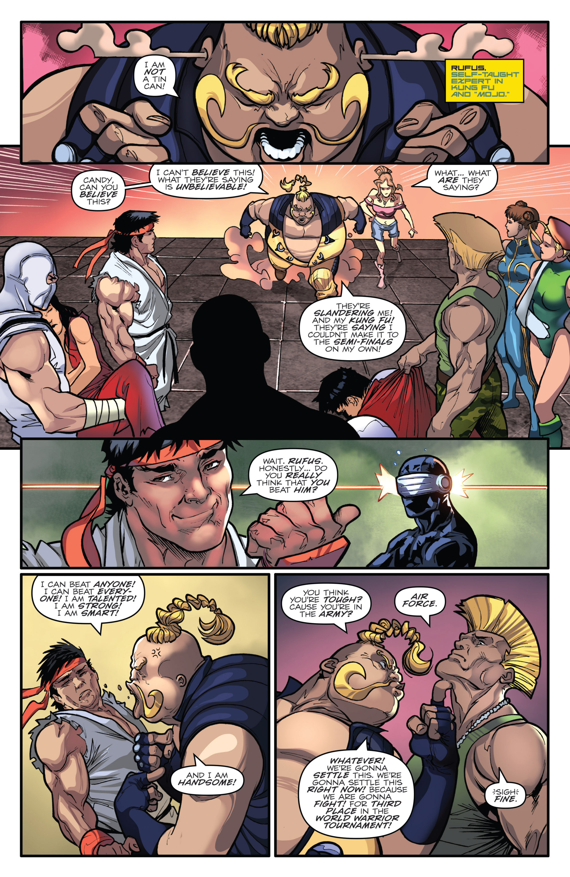 Read online Street Fighter X G.I. Joe comic -  Issue #5 - 14