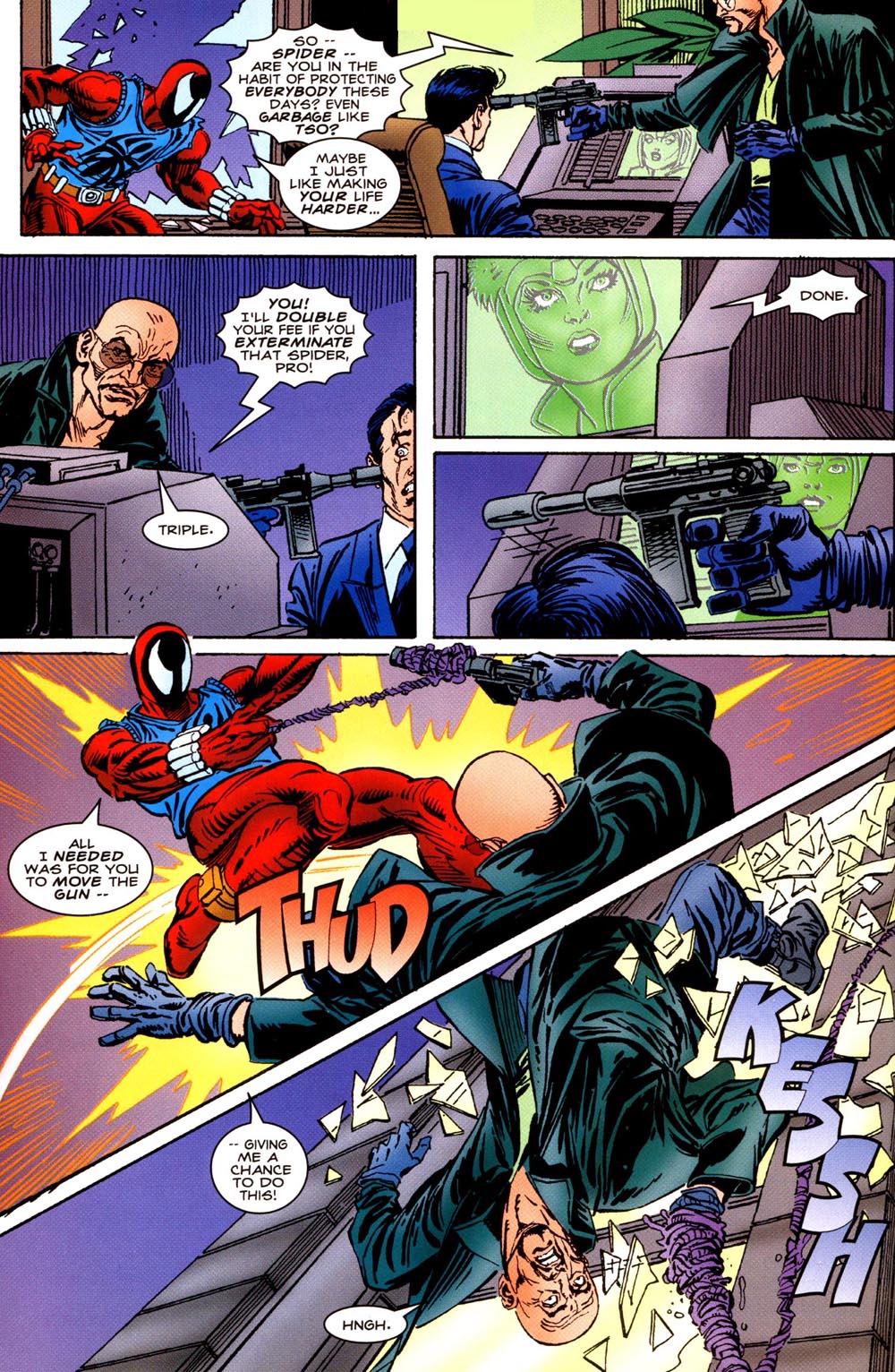 Read online Spider-Man (1990) comic -  Issue #63a - Scarlet Spider 1 - 20