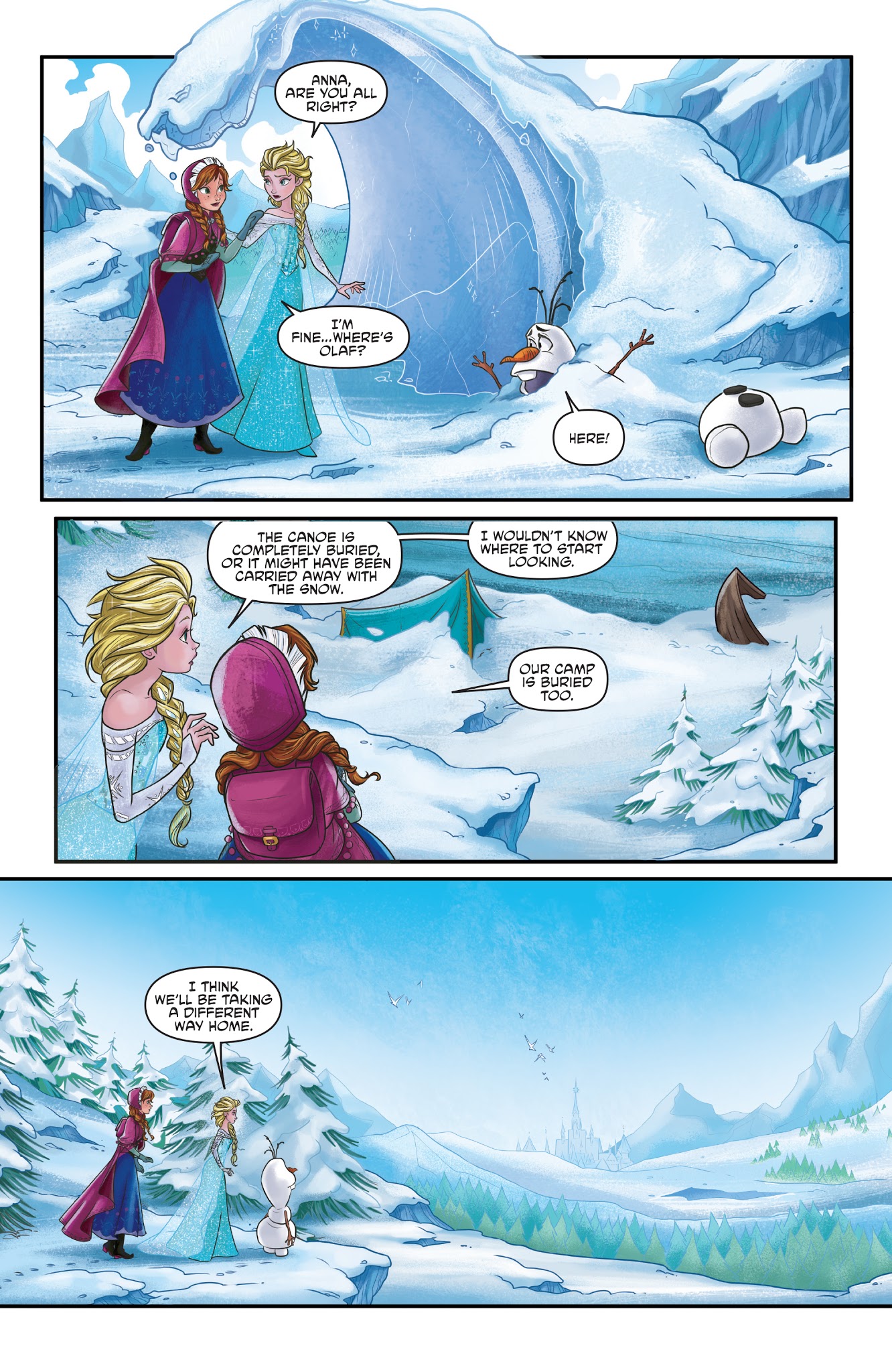 Read online Disney Frozen comic -  Issue #2 - 14
