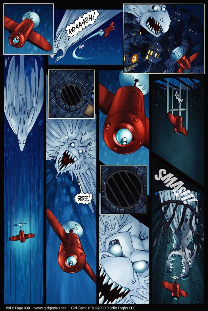 Read online Girl Genius (2002) comic -  Issue #6 - 39