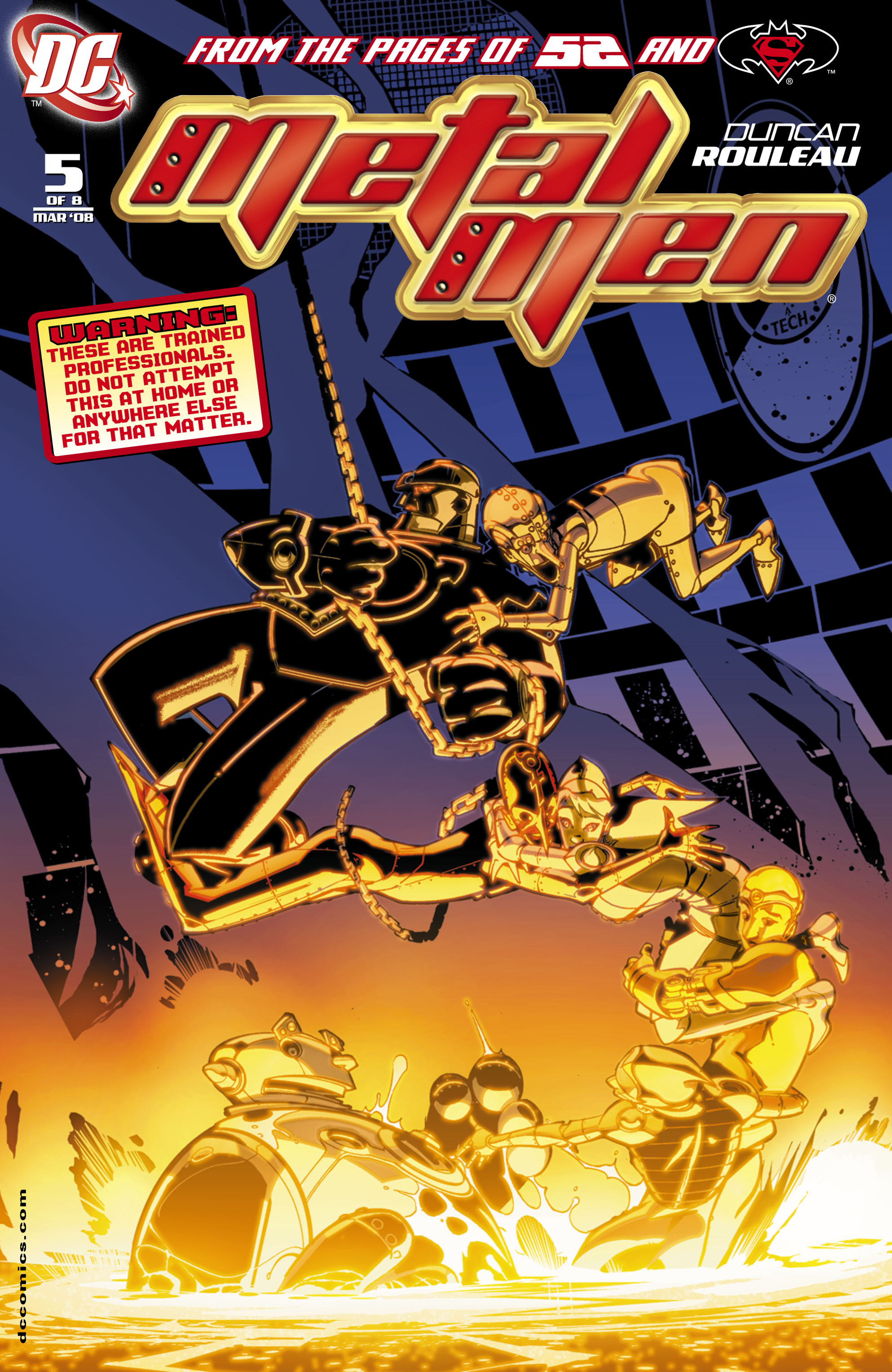 Read online Metal Men (2007) comic -  Issue #5 - 1