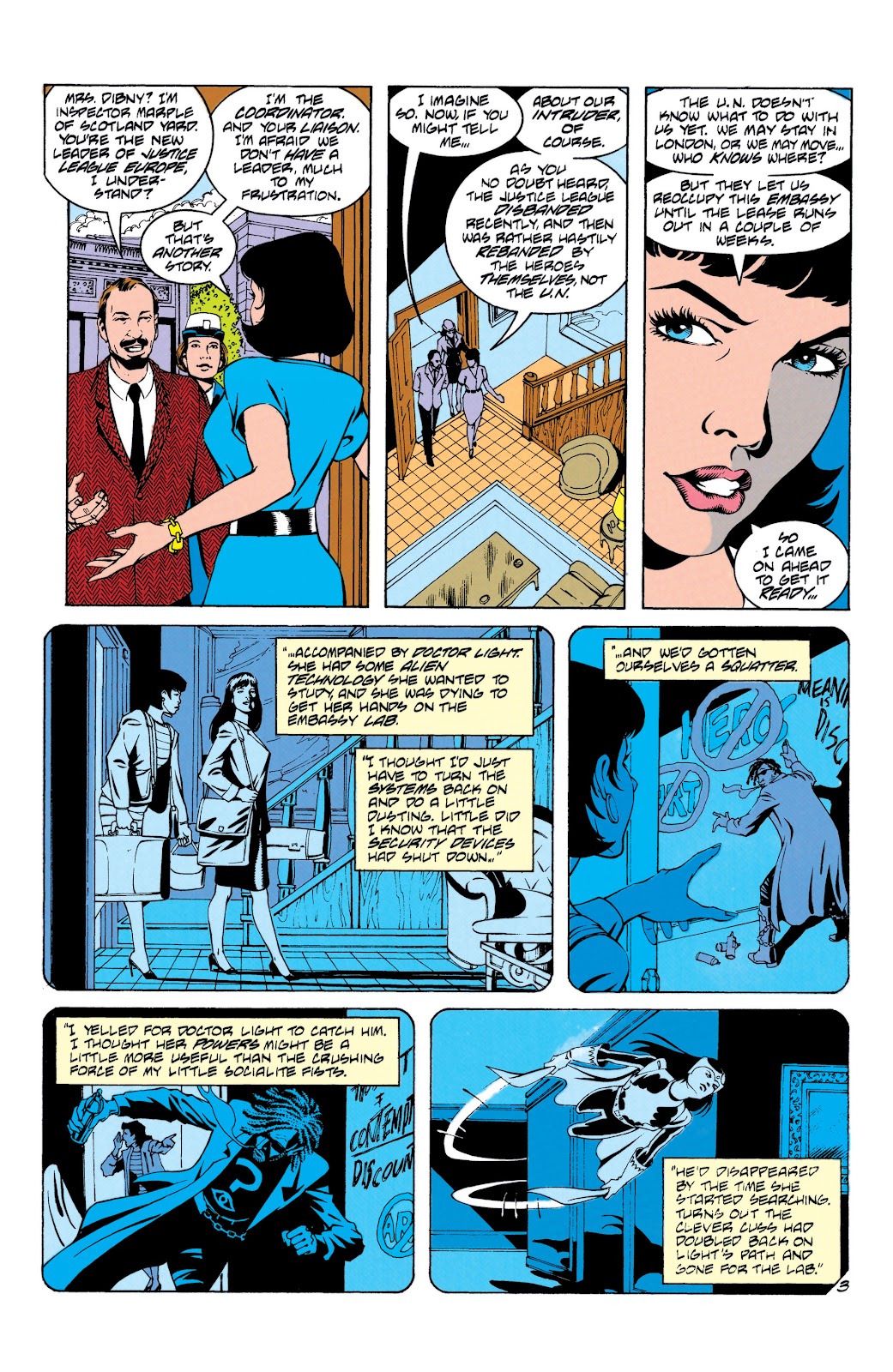 Justice League Europe issue 37 - Page 4