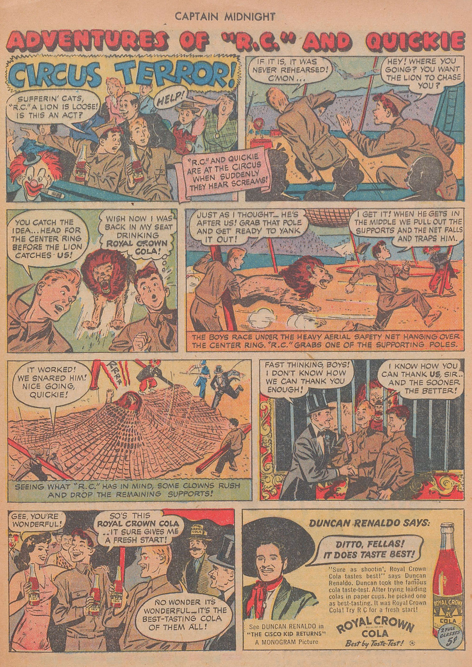 Read online Captain Midnight (1942) comic -  Issue #29 - 33