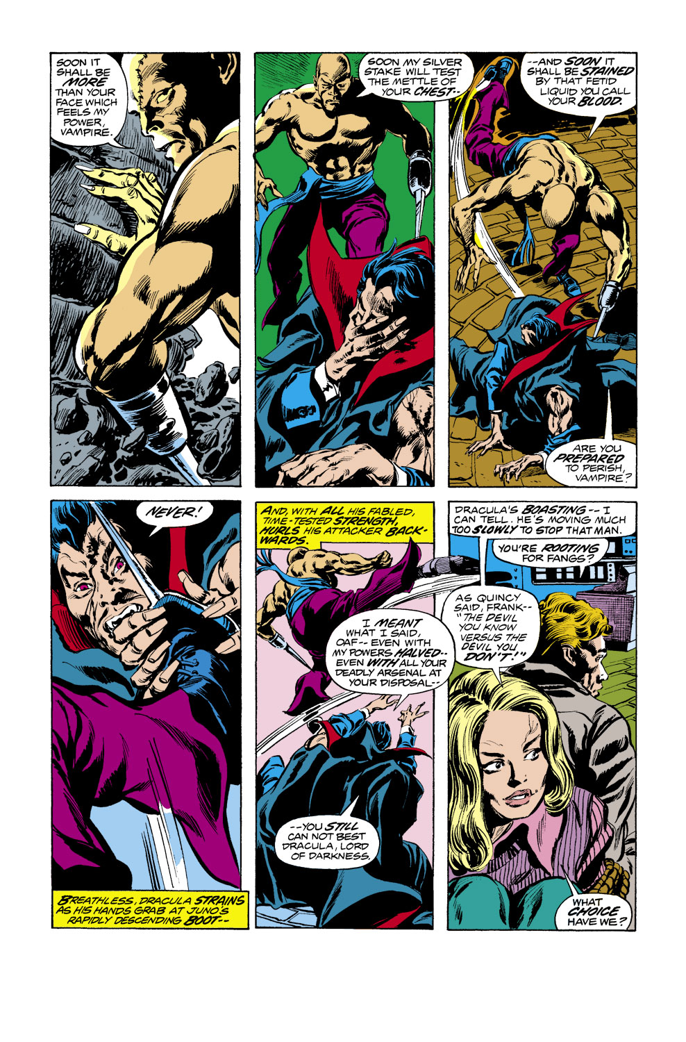 Read online Tomb of Dracula (1972) comic -  Issue #39 - 9