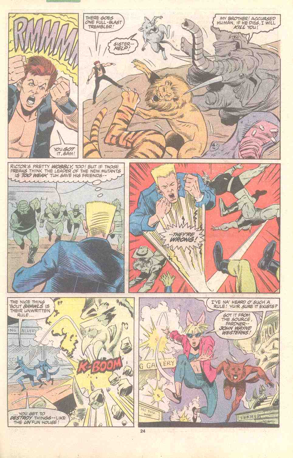 Read online The New Mutants comic -  Issue #92 - 19