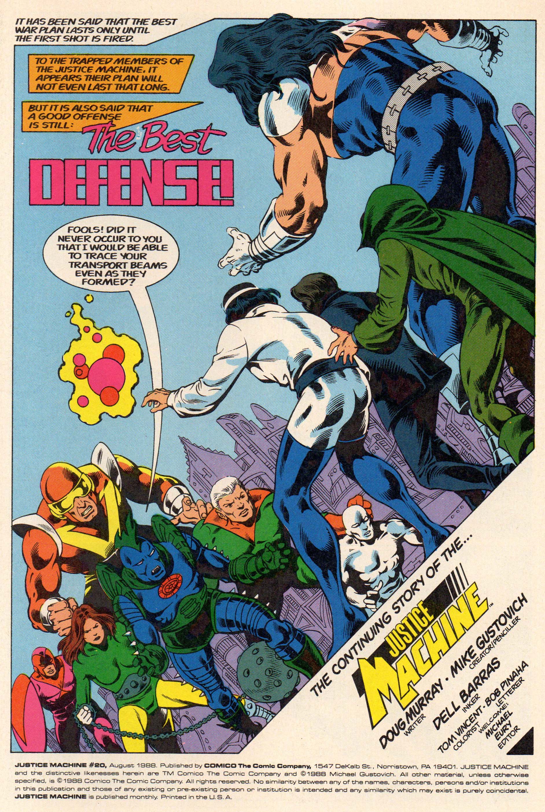 Read online Justice Machine comic -  Issue #20 - 3