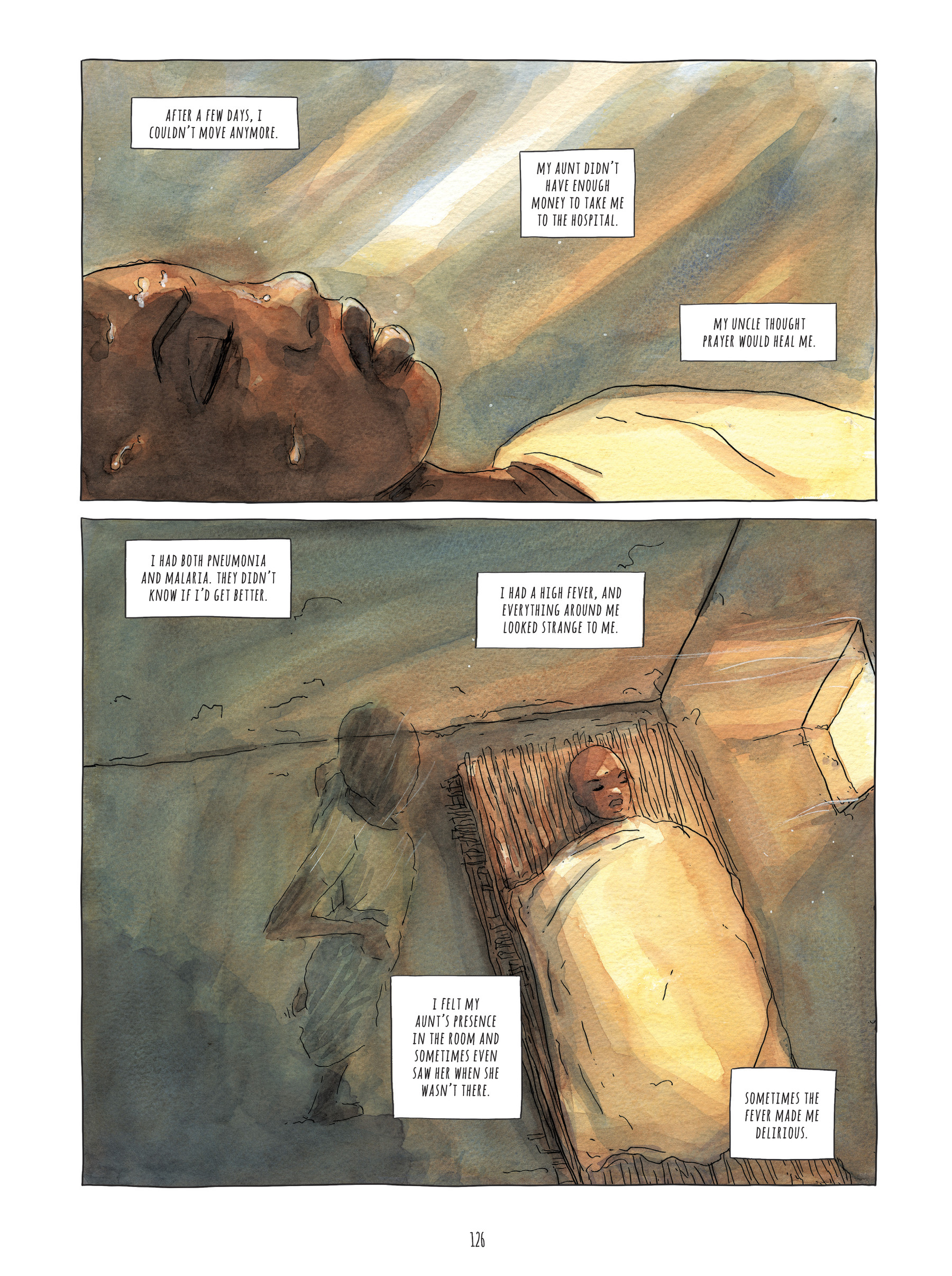 Read online Alice on the Run: One Child's Journey Through the Rwandan Civil War comic -  Issue # TPB - 125