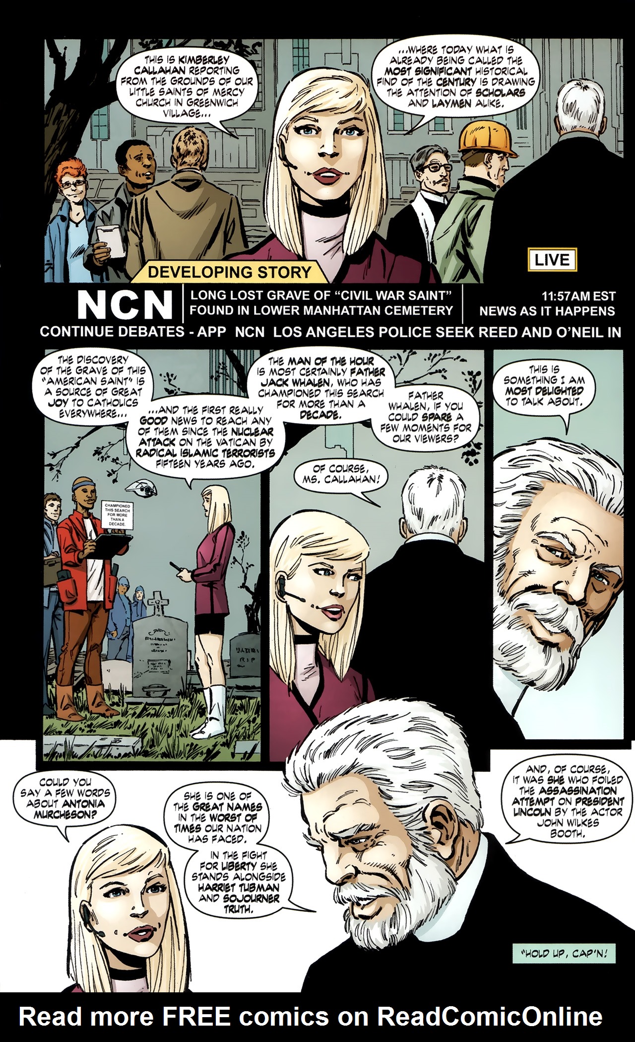 Read online John Byrne's Next Men (2010) comic -  Issue #2 - 12