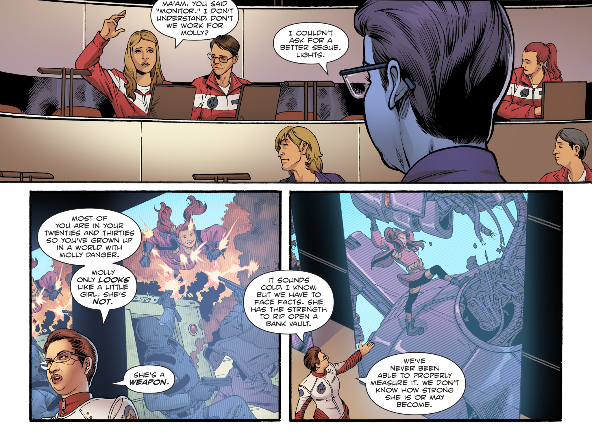 Read online Molly Danger: Digital comic -  Issue #3 - 42