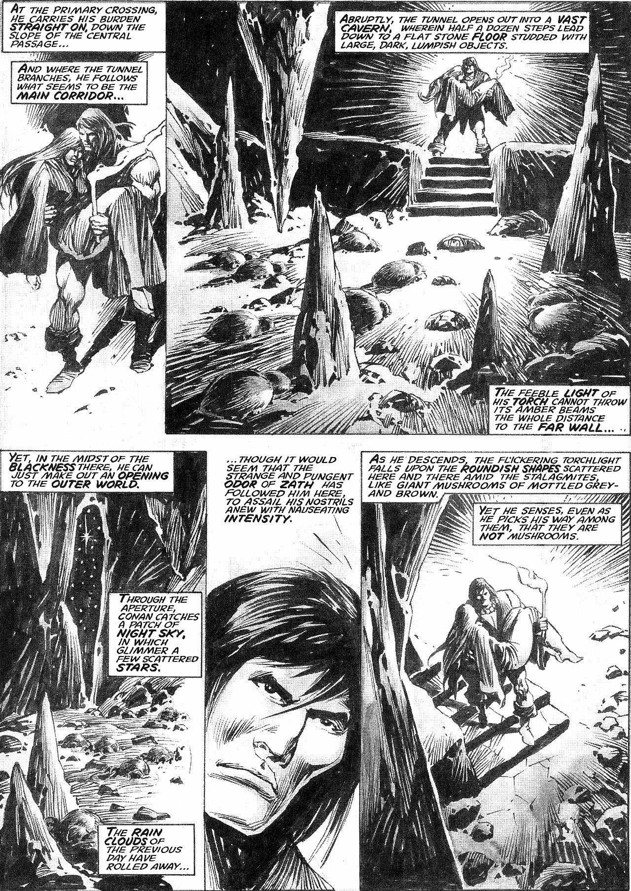 Read online The Savage Sword Of Conan comic -  Issue #210 - 28