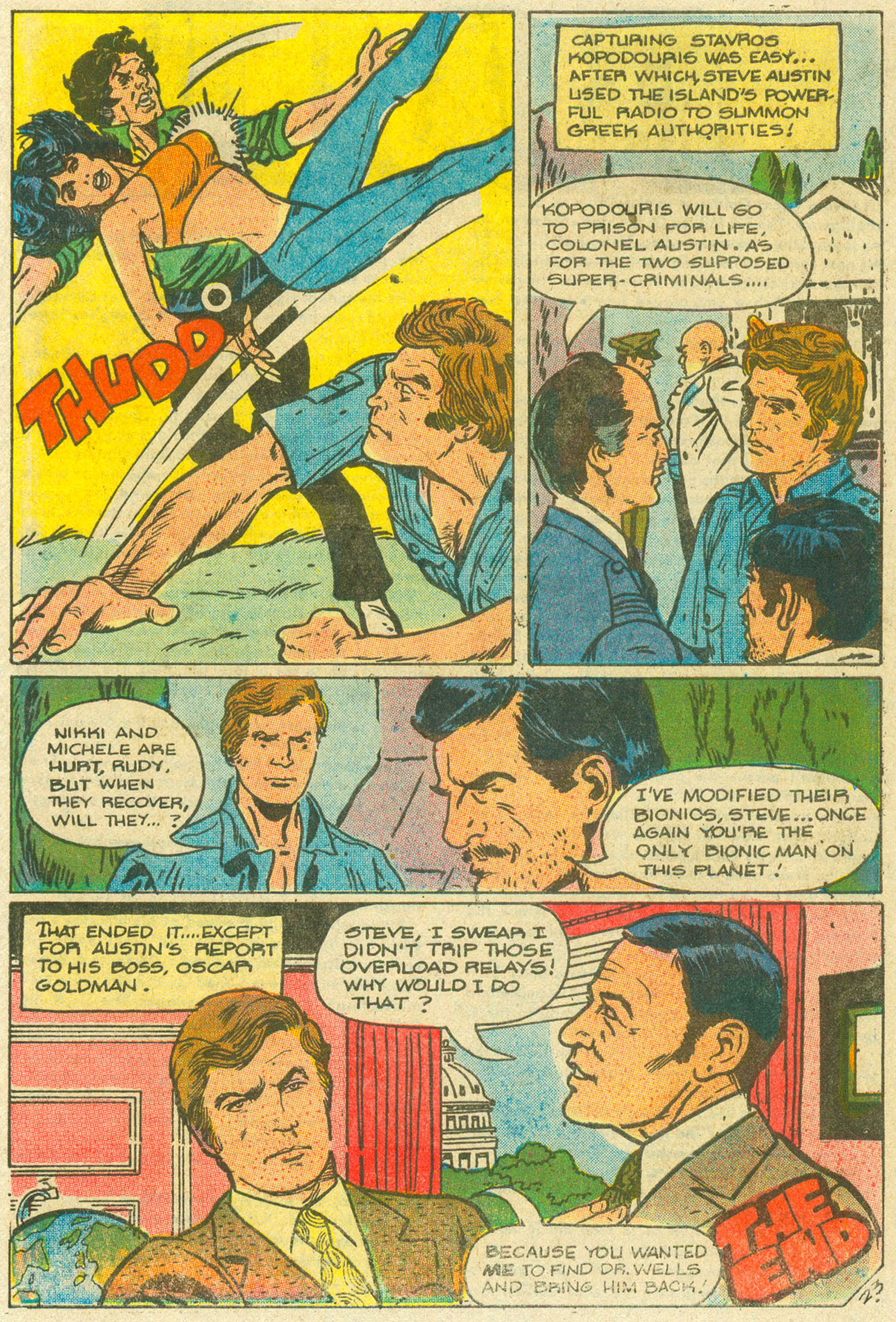 Read online The Six Million Dollar Man [comic] comic -  Issue #9 - 31