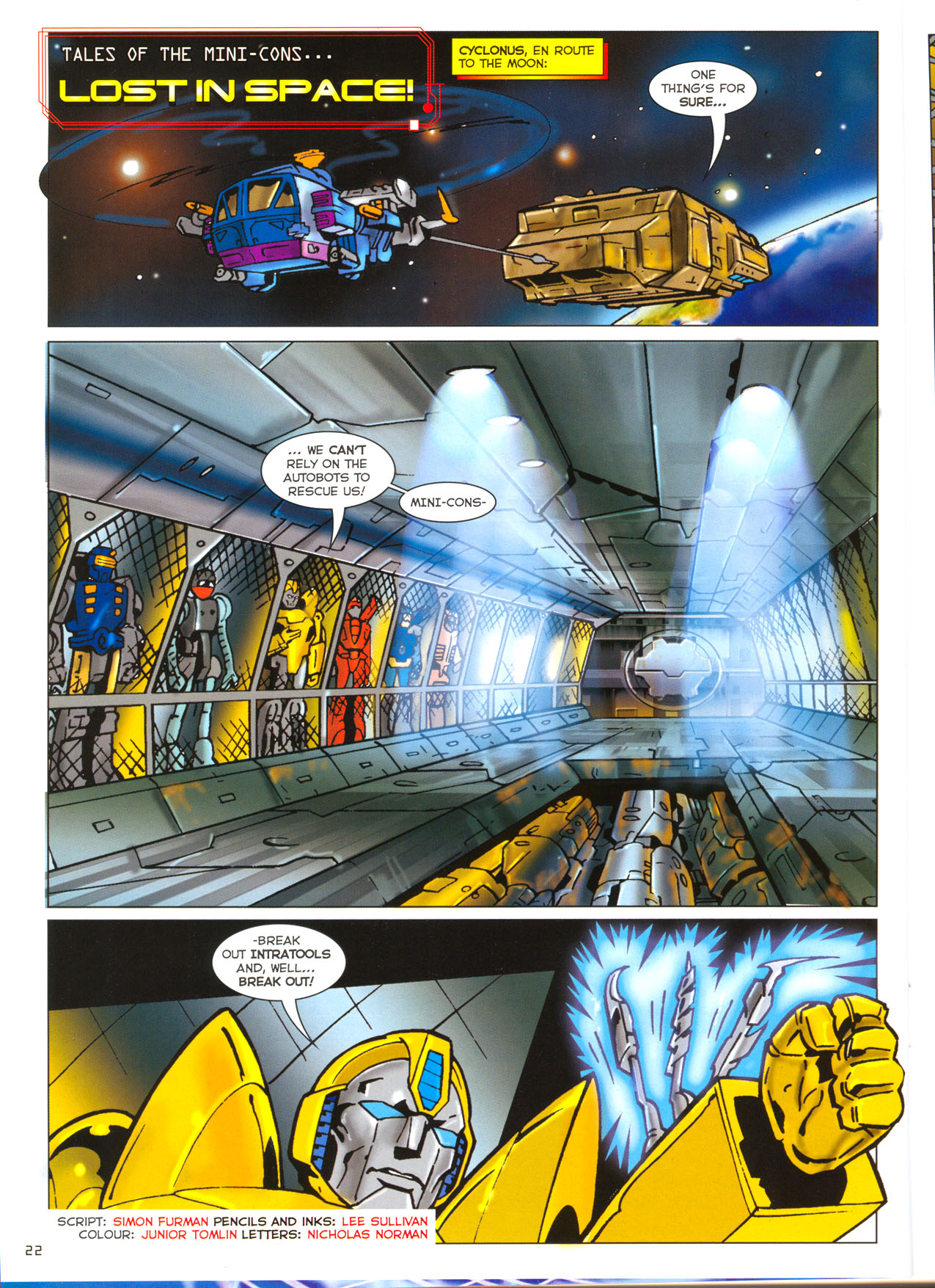 Read online Transformers: Armada (2003) comic -  Issue #8 - 16