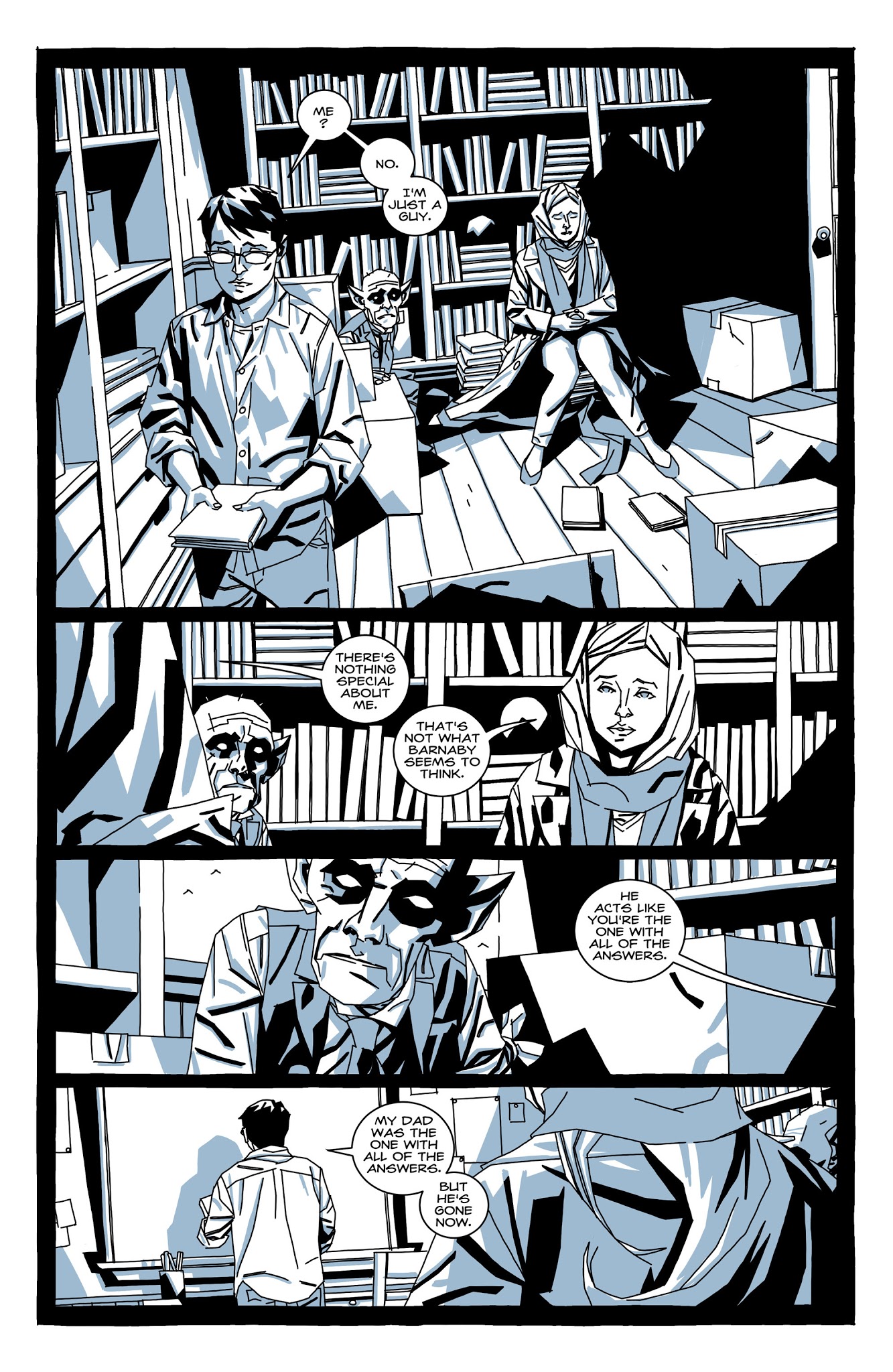 Read online The October Girl comic -  Issue #4 - 5