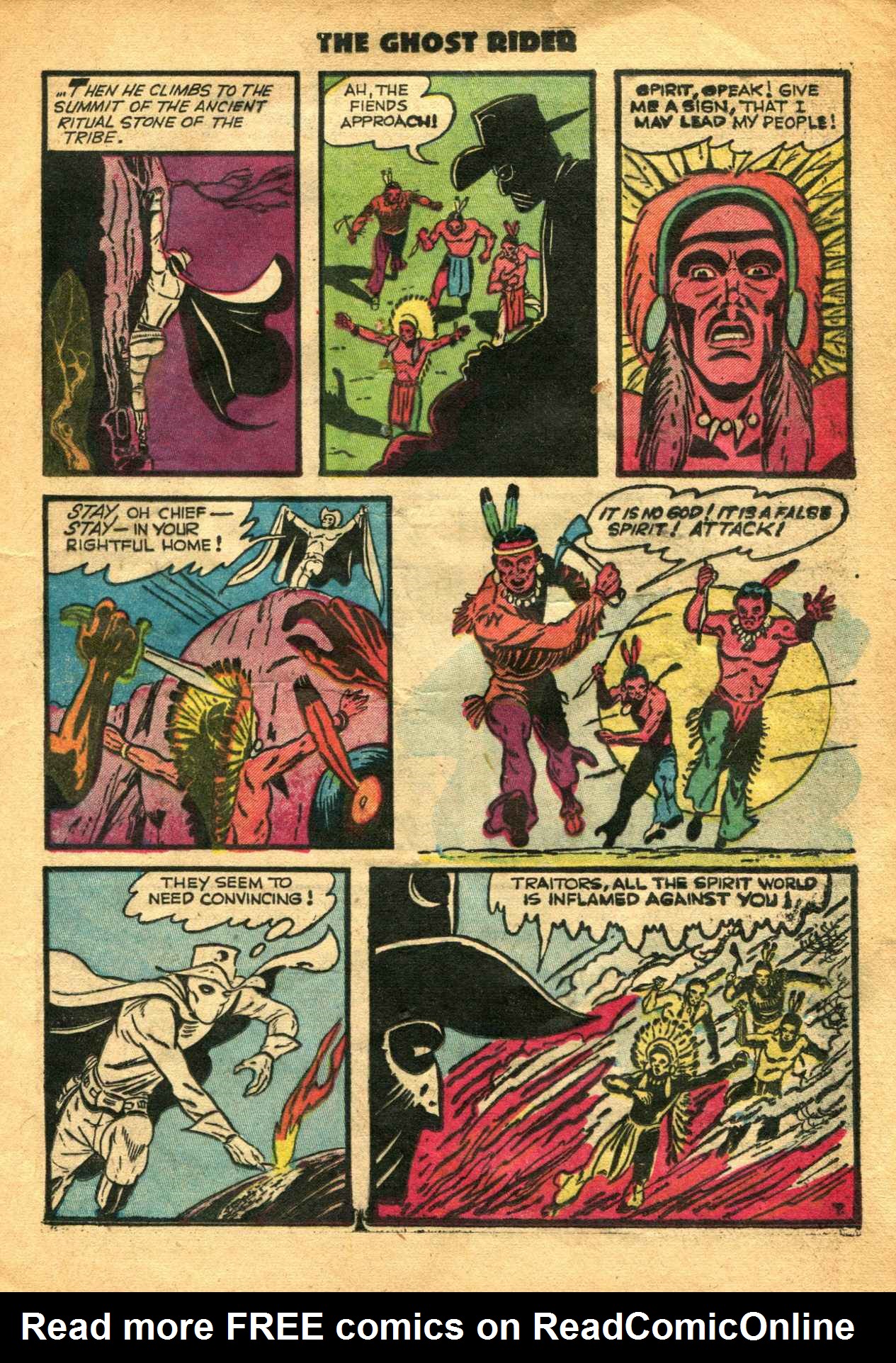 Read online The Ghost Rider (1950) comic -  Issue #5 - 9