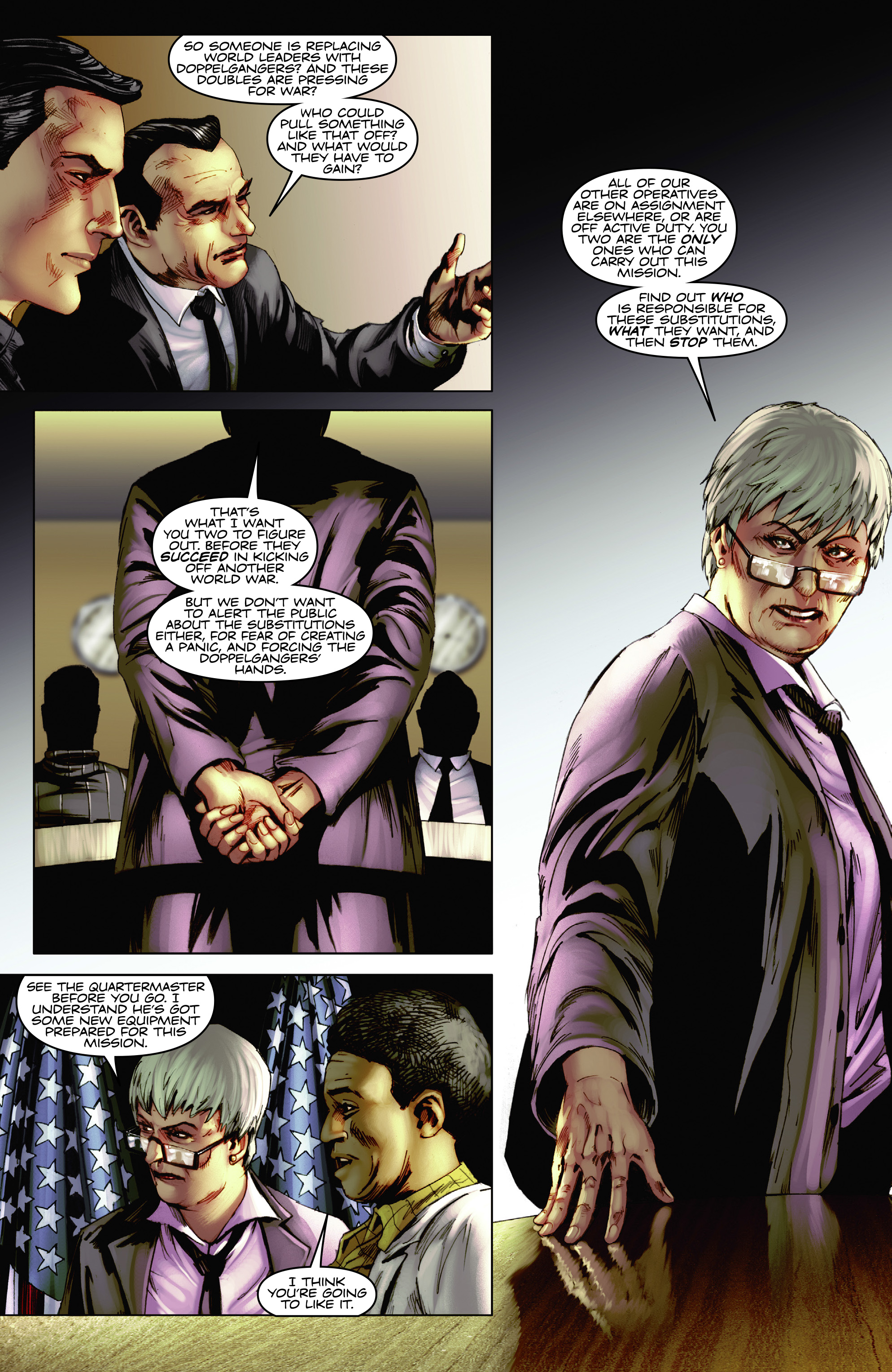 Read online Codename: Action comic -  Issue # _TPB - 14