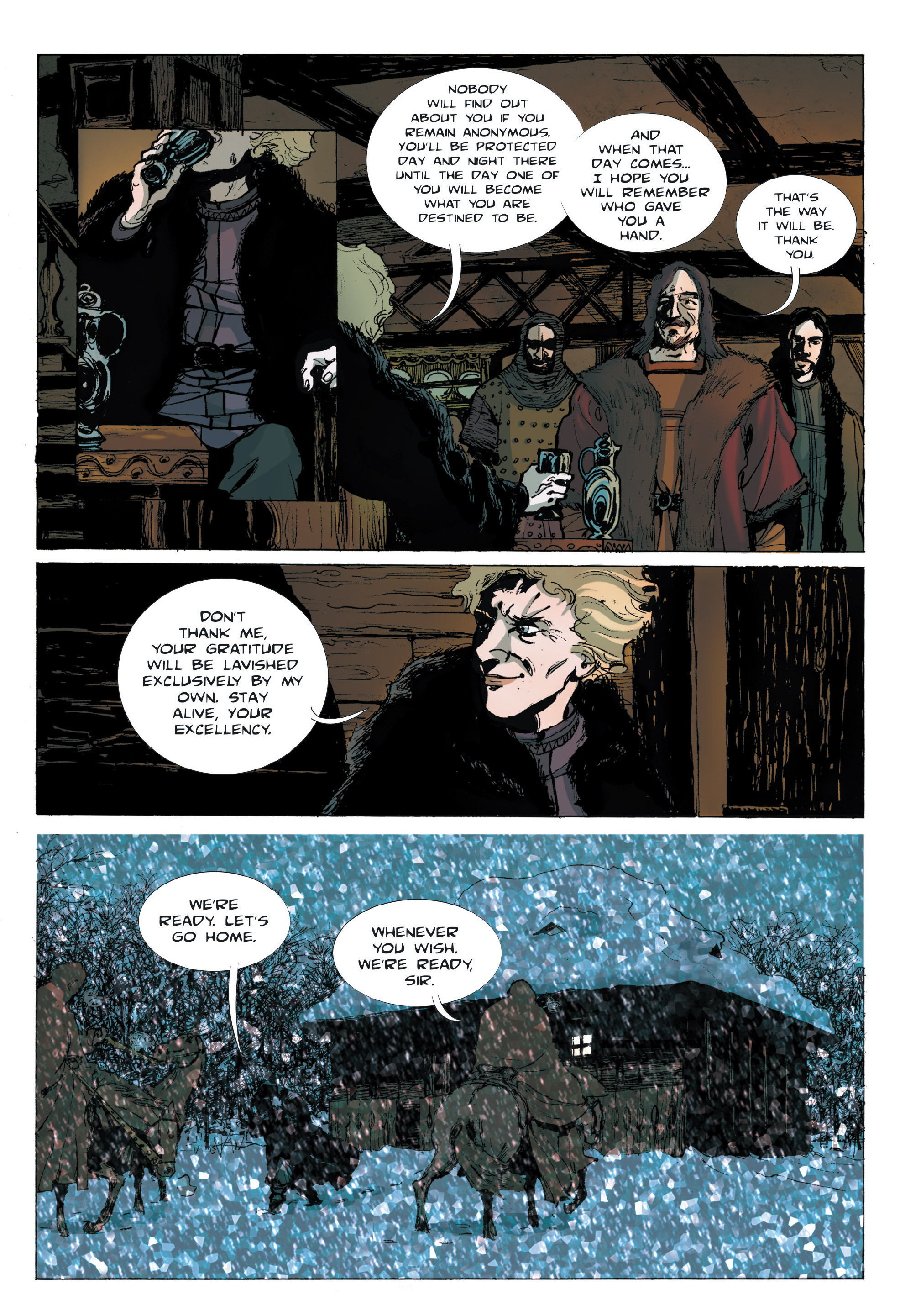 Read online Voivod: The True Story of Vlad the Impaler comic -  Issue # TPB - 39