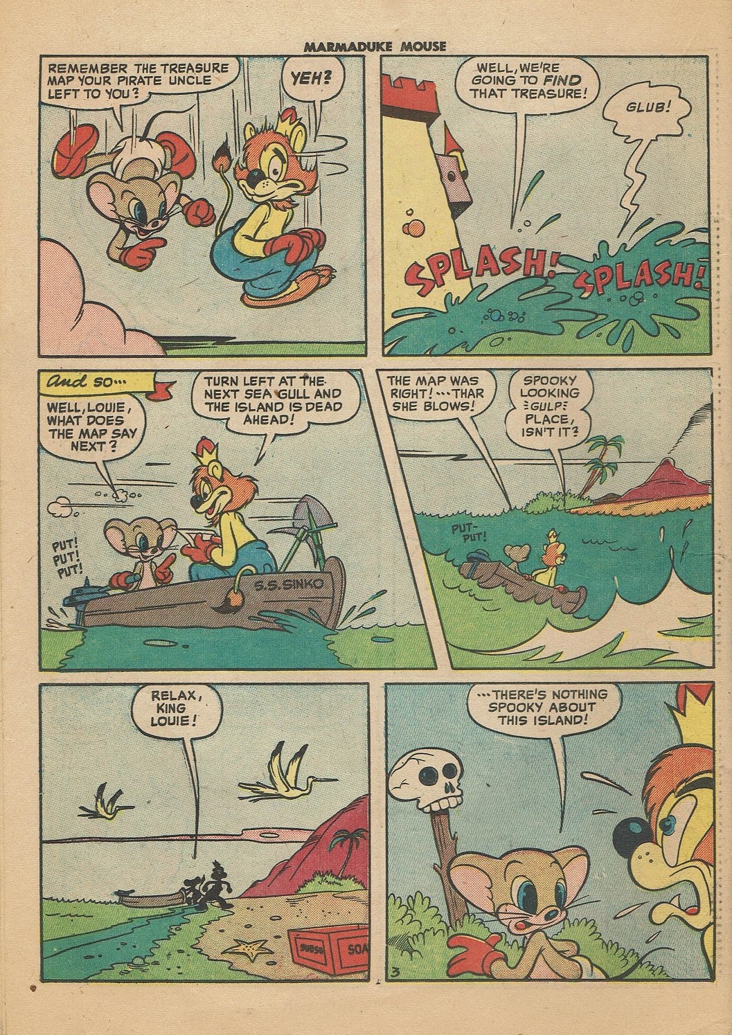 Read online Marmaduke Mouse comic -  Issue #22 - 34
