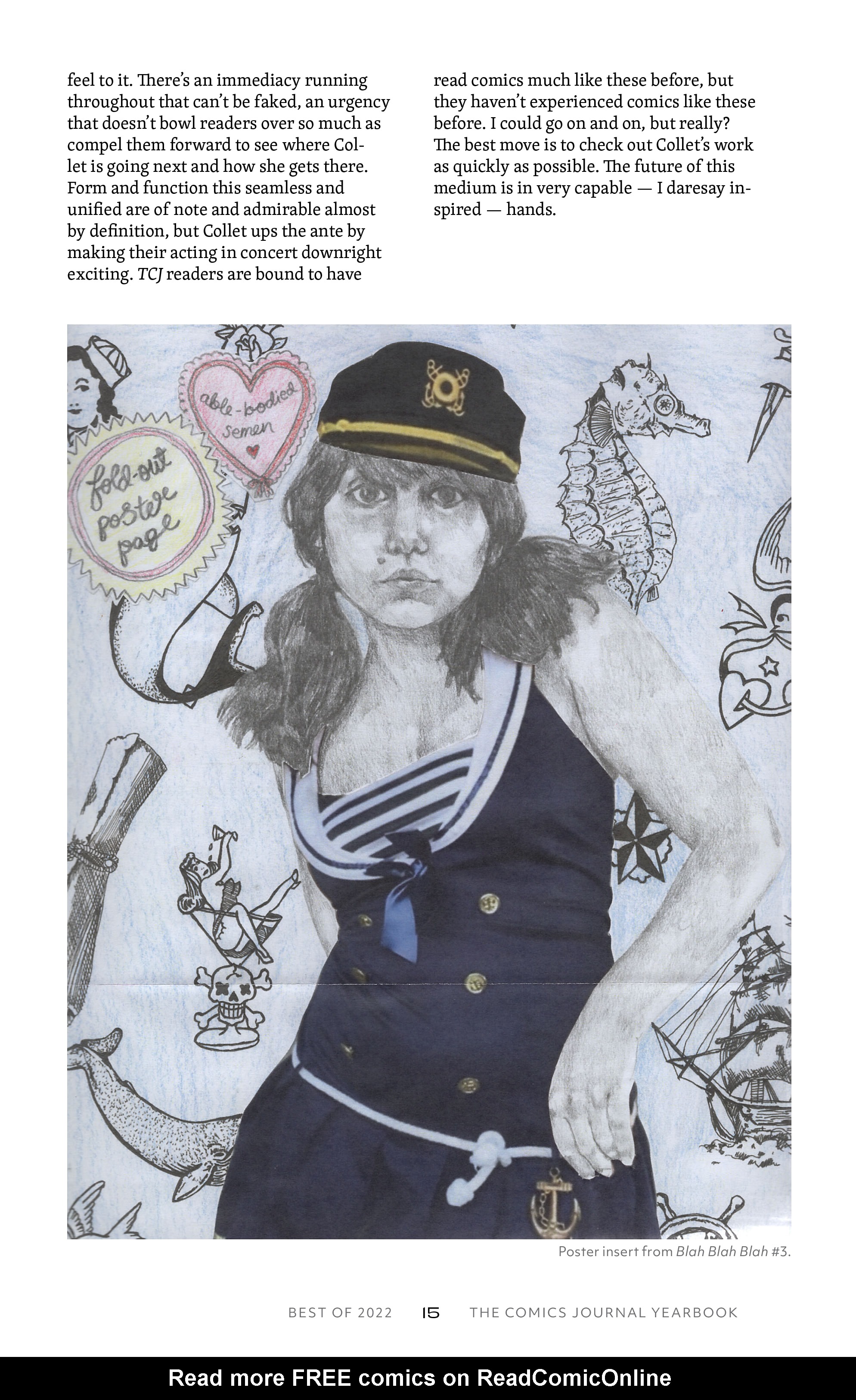 Read online The Comics Journal Yearbook: Best of 2022 comic -  Issue # TPB - 23