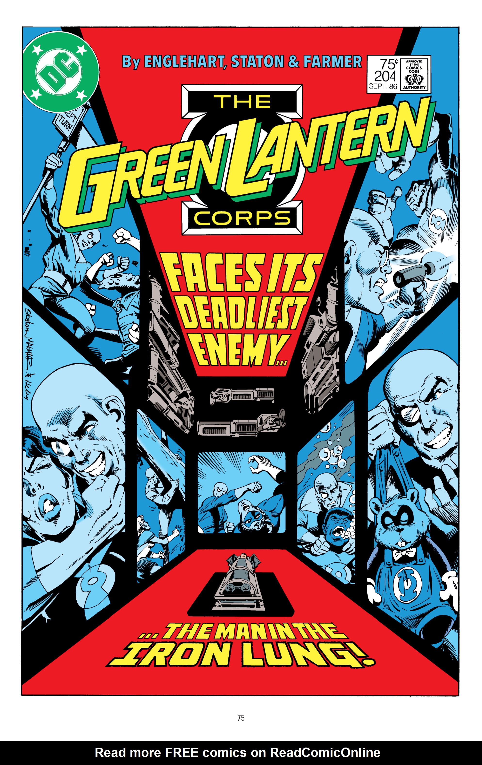 Read online Tales of the Green Lantern Corps comic -  Issue # _TPB 3 - 76