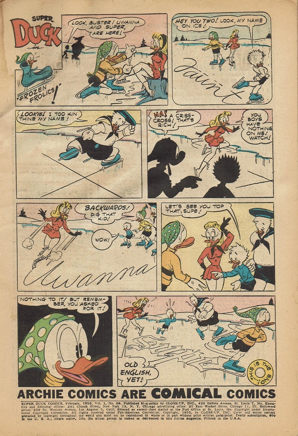 Read online Super Duck Comics comic -  Issue #66 - 3