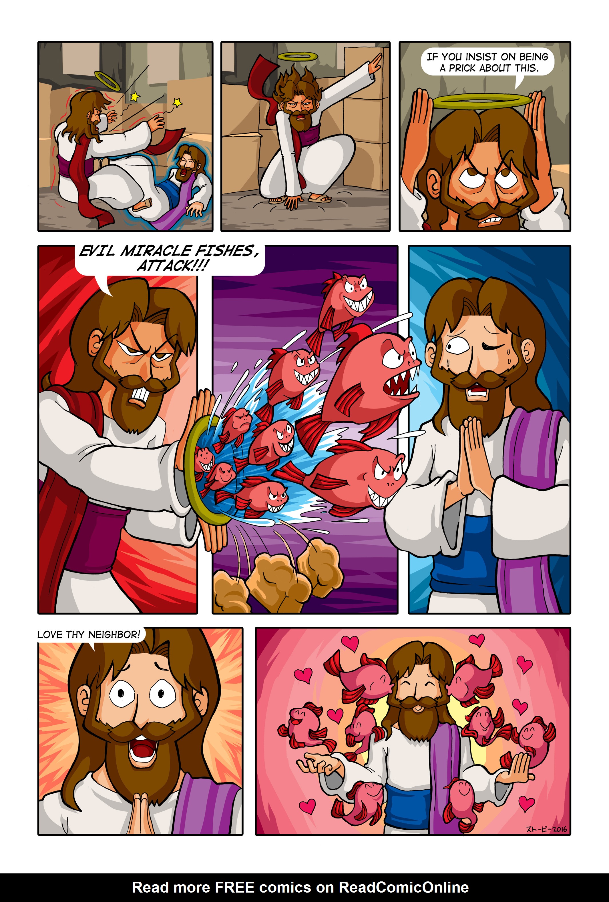 Read online Evil Jesus comic -  Issue #2 - 19