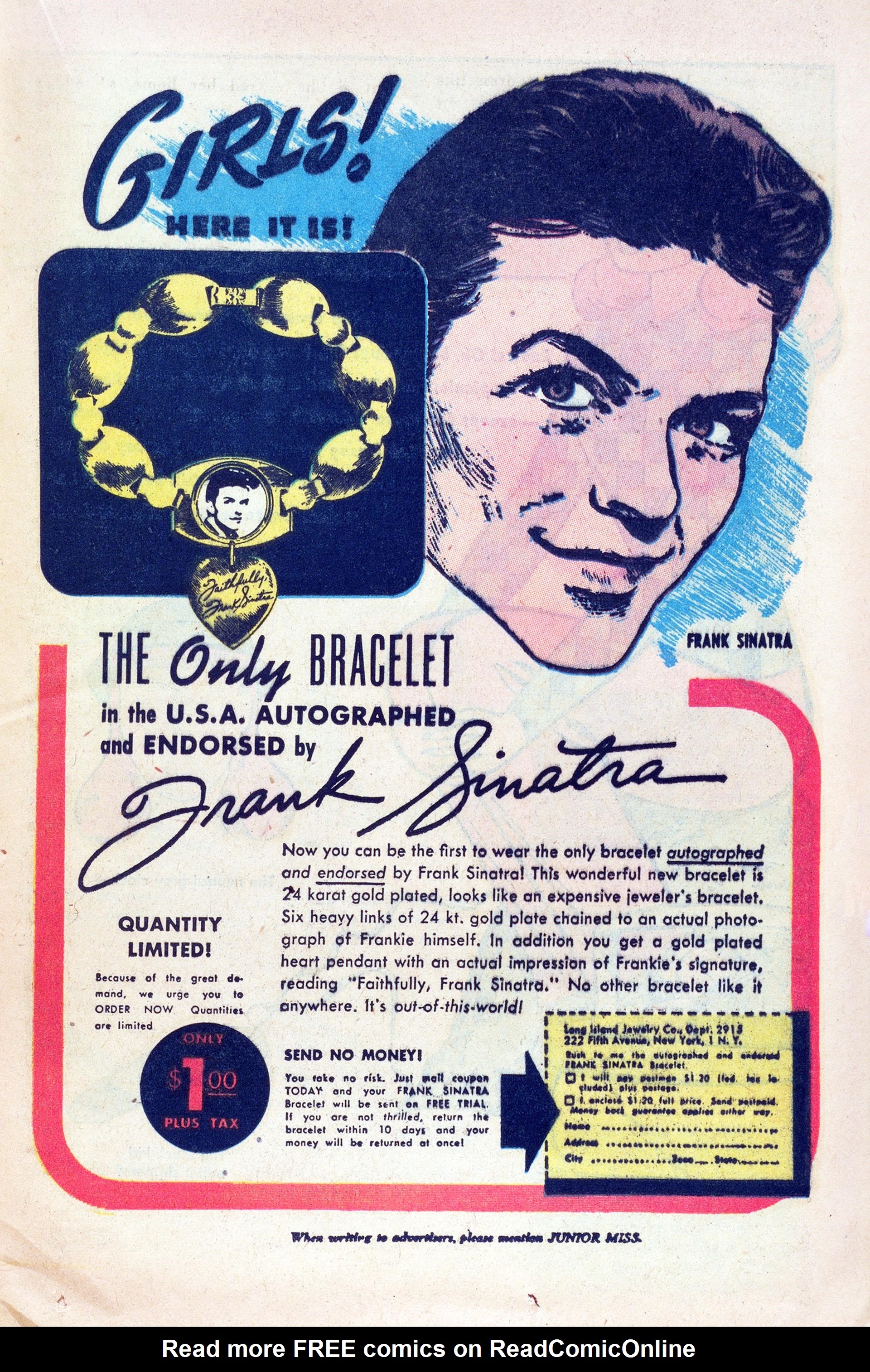Read online Junior Miss (1947) comic -  Issue #27 - 30