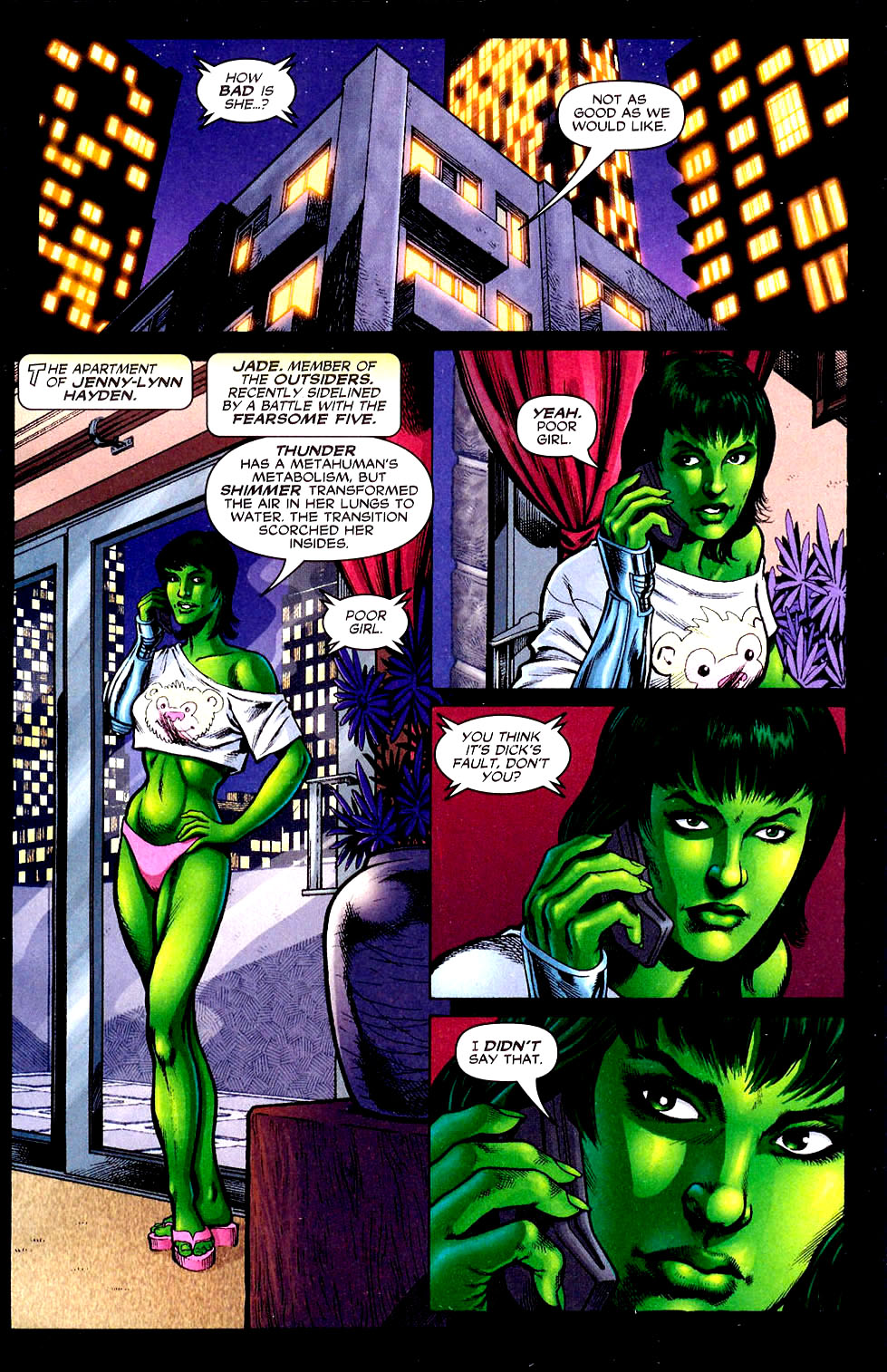 Read online Outsiders (2003) comic -  Issue #16 - 2