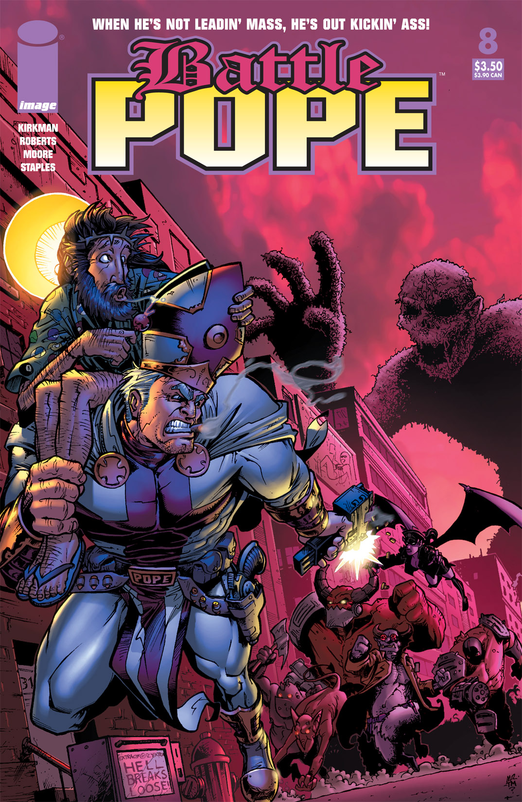 Read online Battle Pope comic -  Issue #8 - 1