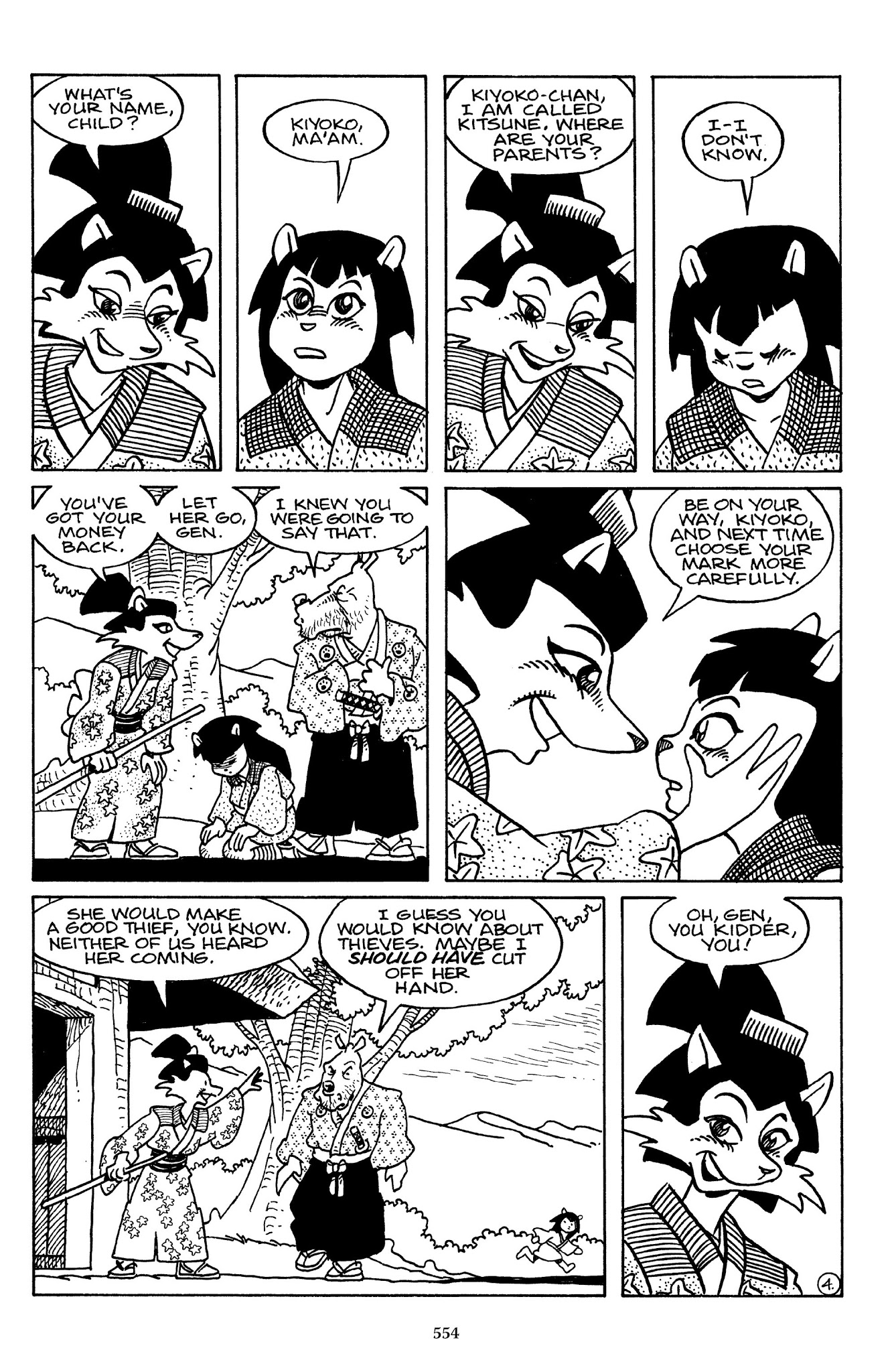 Read online The Usagi Yojimbo Saga comic -  Issue # TPB 3 - 549