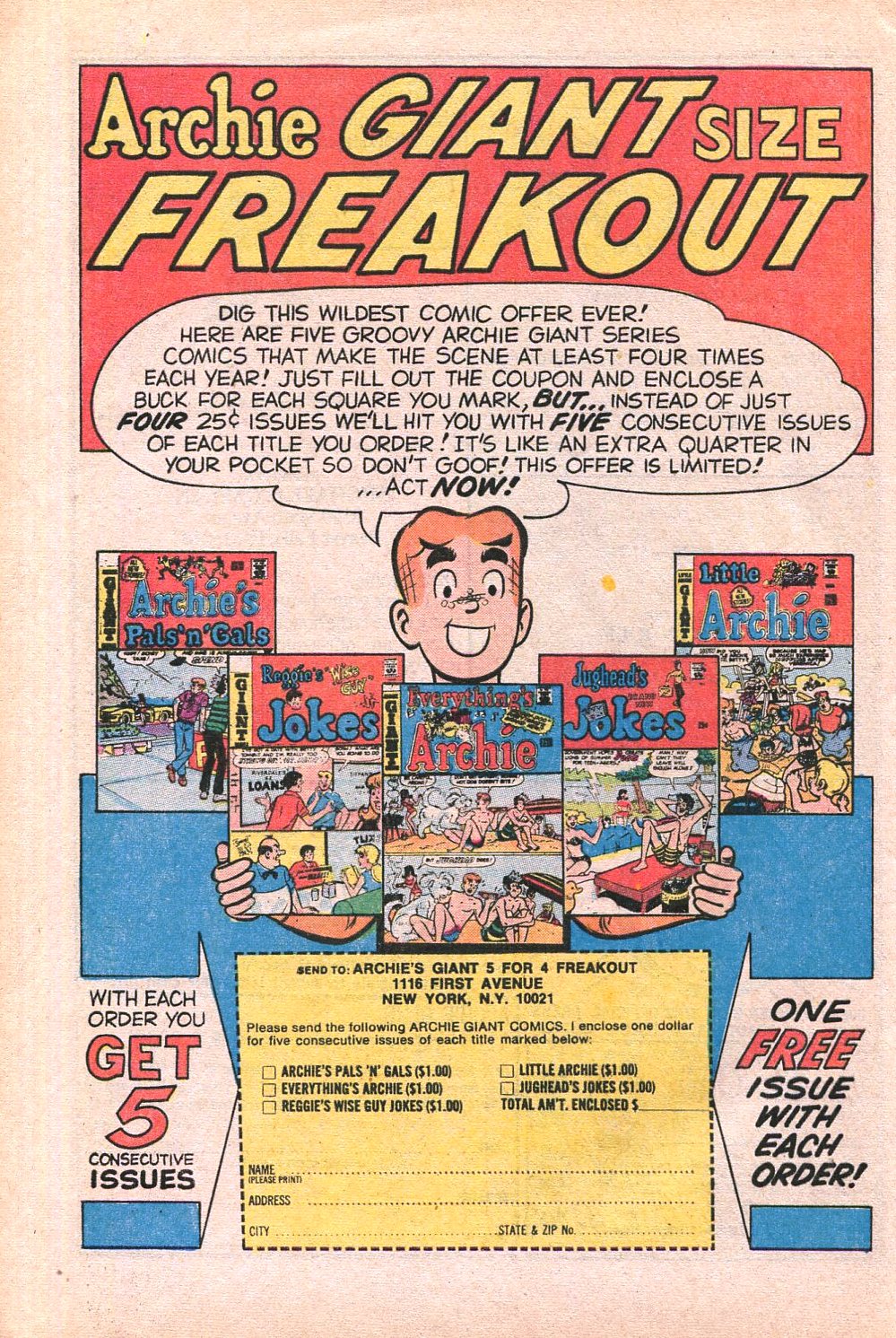 Read online Archie's Joke Book Magazine comic -  Issue #144 - 28