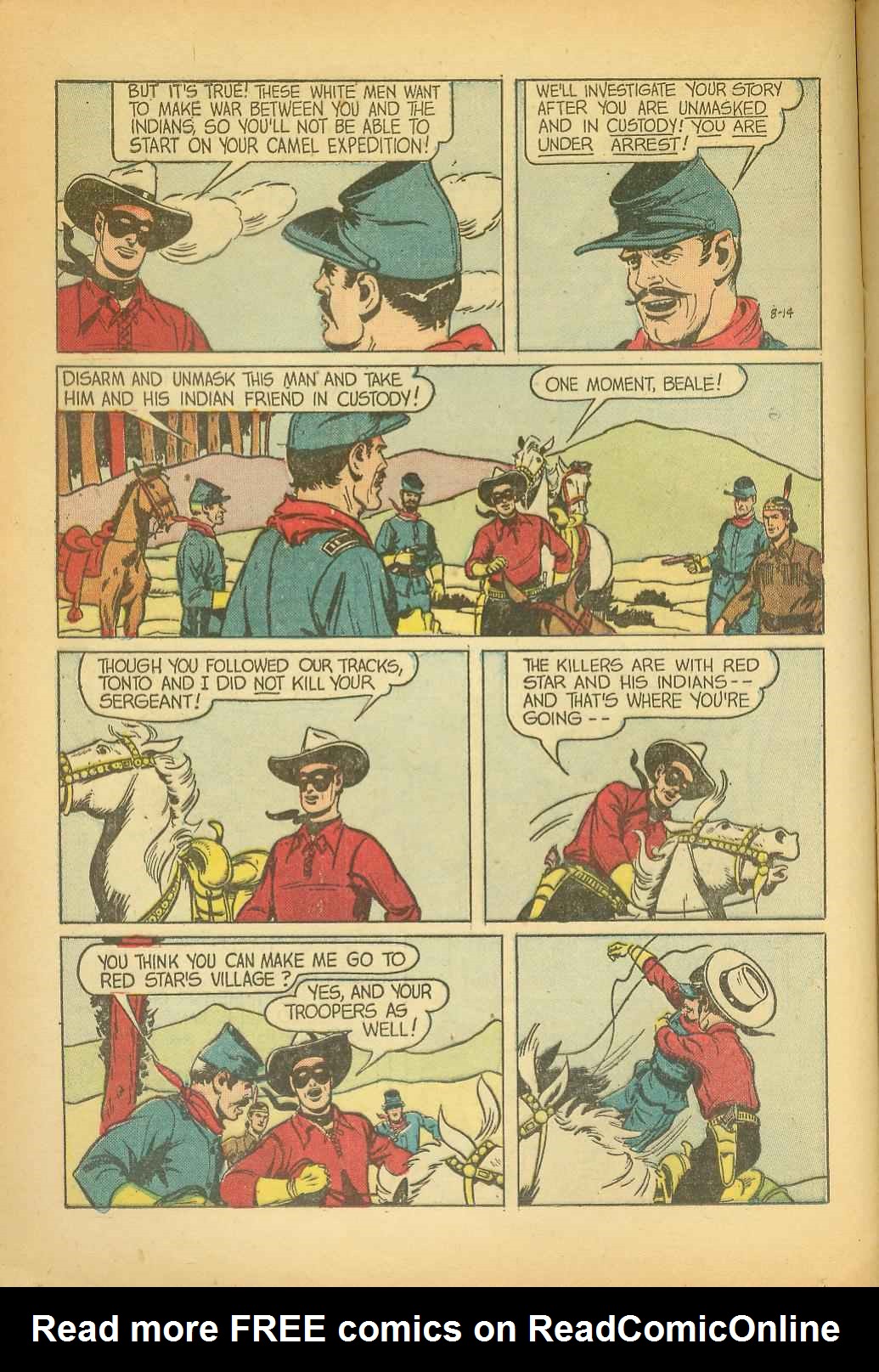 Read online The Lone Ranger (1948) comic -  Issue #24 - 20