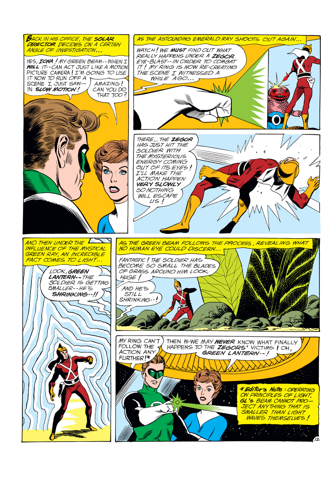 Read online Green Lantern (1960) comic -  Issue #8 - 13